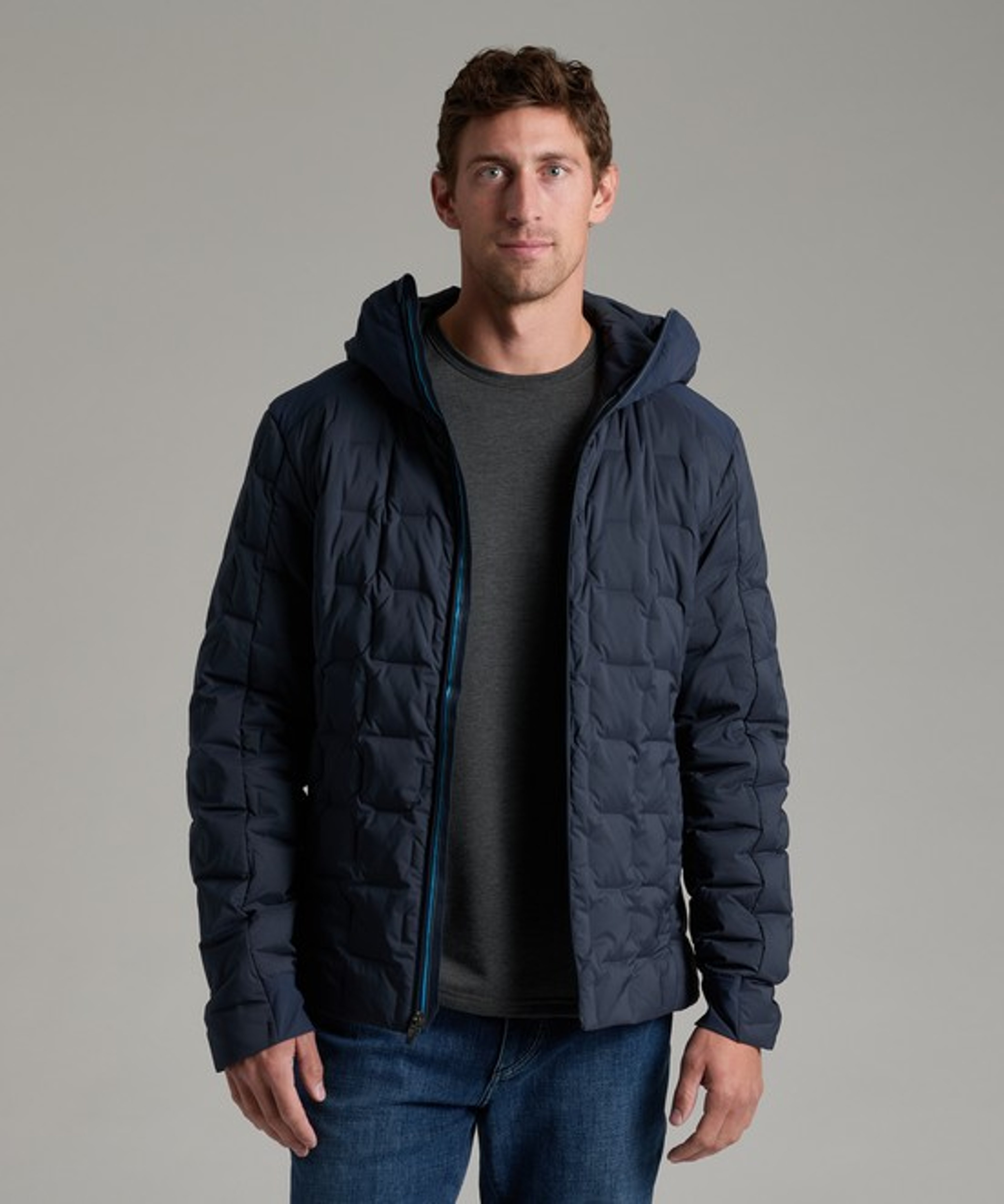 KUHL M's Firestorm Down Hoody Pirate Blue Front