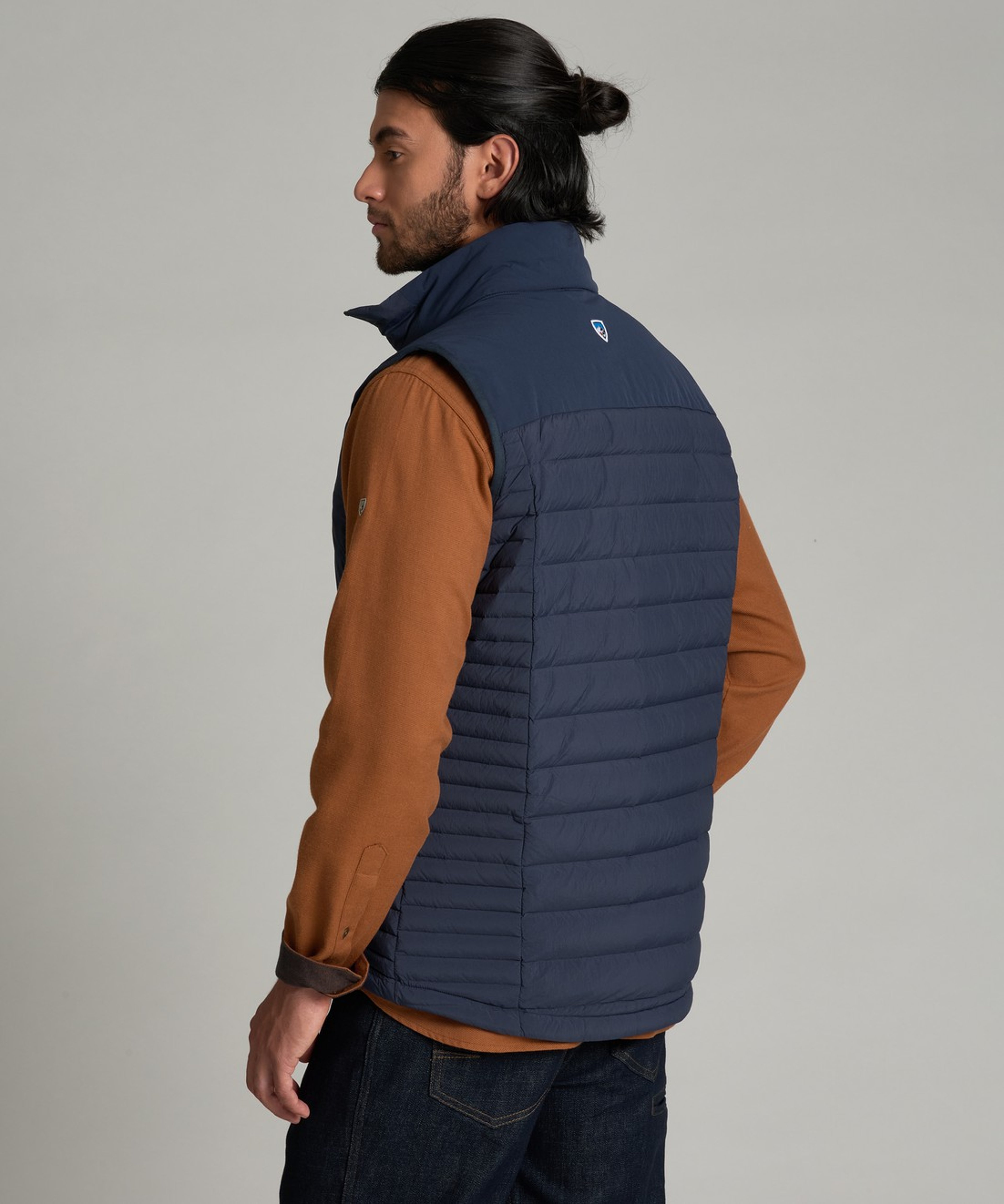 KUHL M's Spyfire Vest Pirate Blue Back