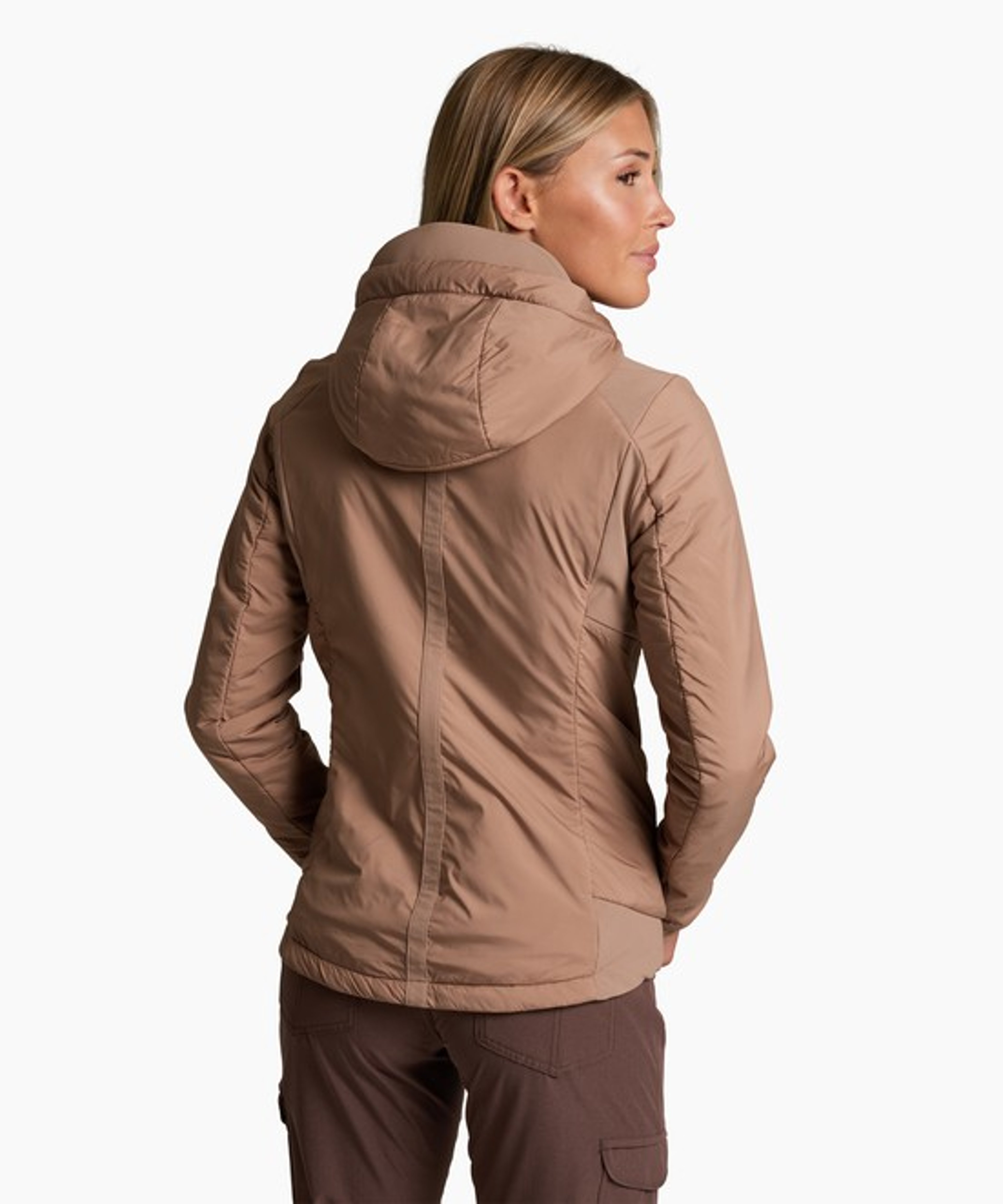 KUHL W's Aktivator Hoody Latte Back