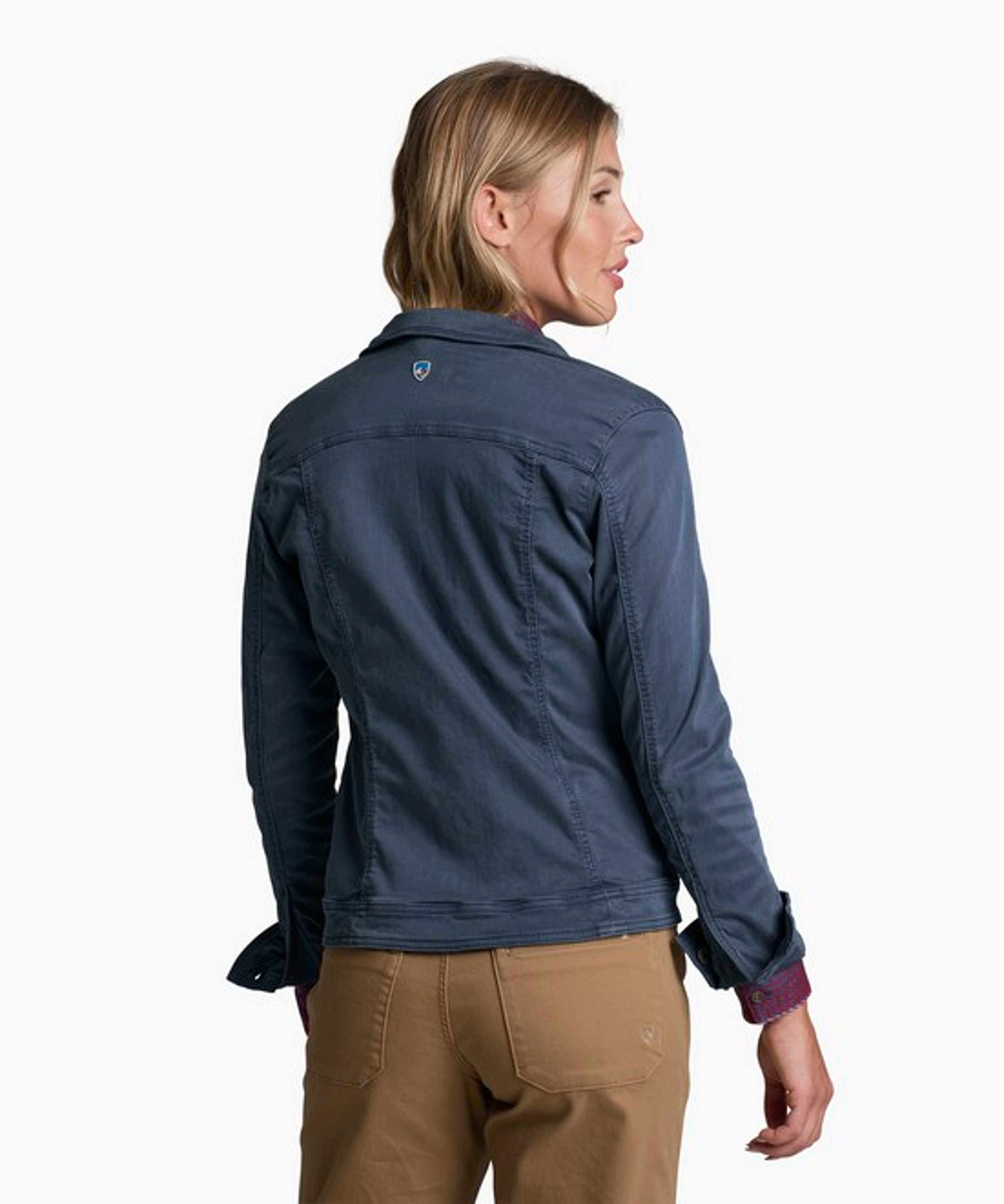KUHL W's Kultivatr Jacket Metal Blue Back