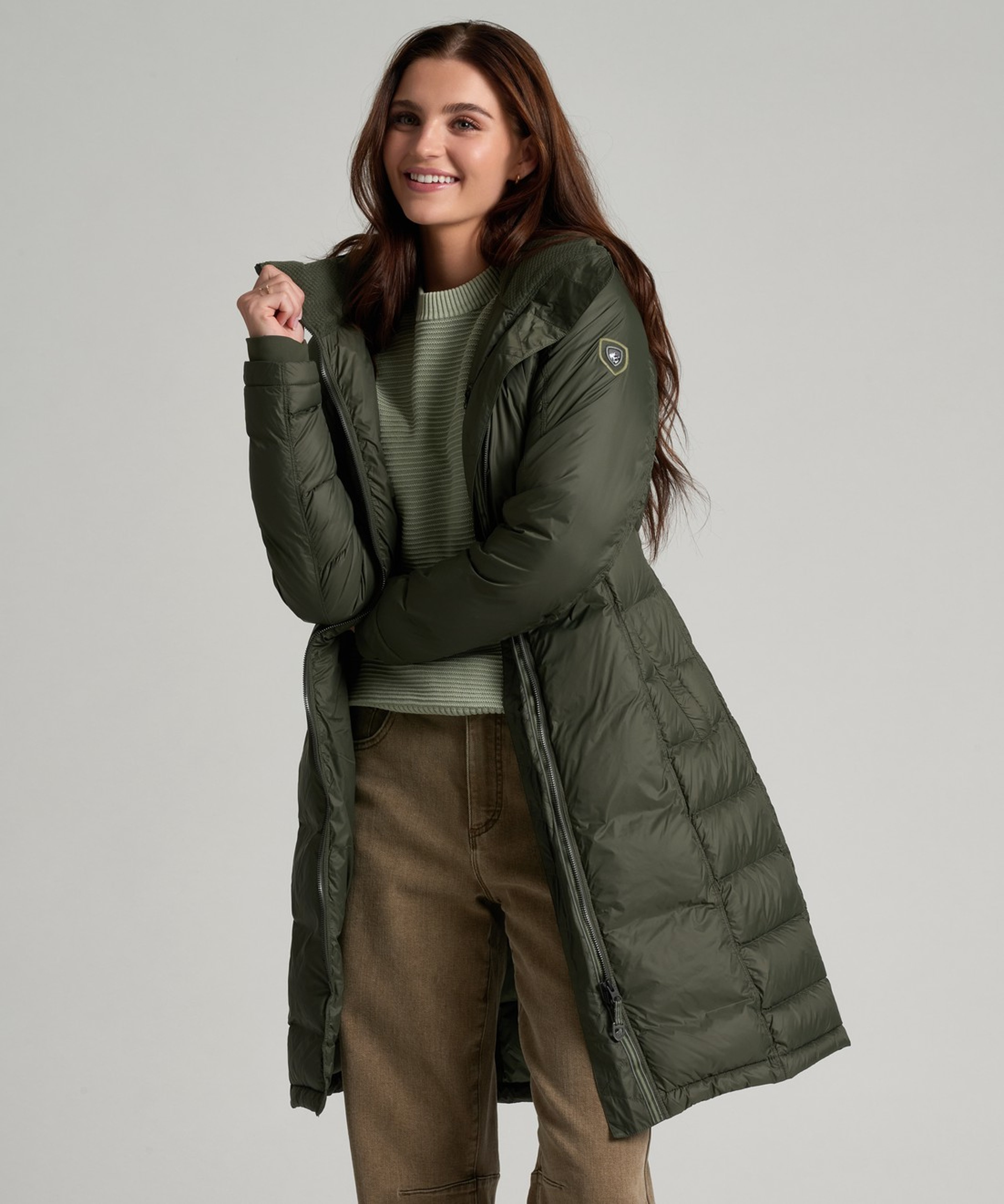 KUHL W's Crossfire Parka Rosemary Front