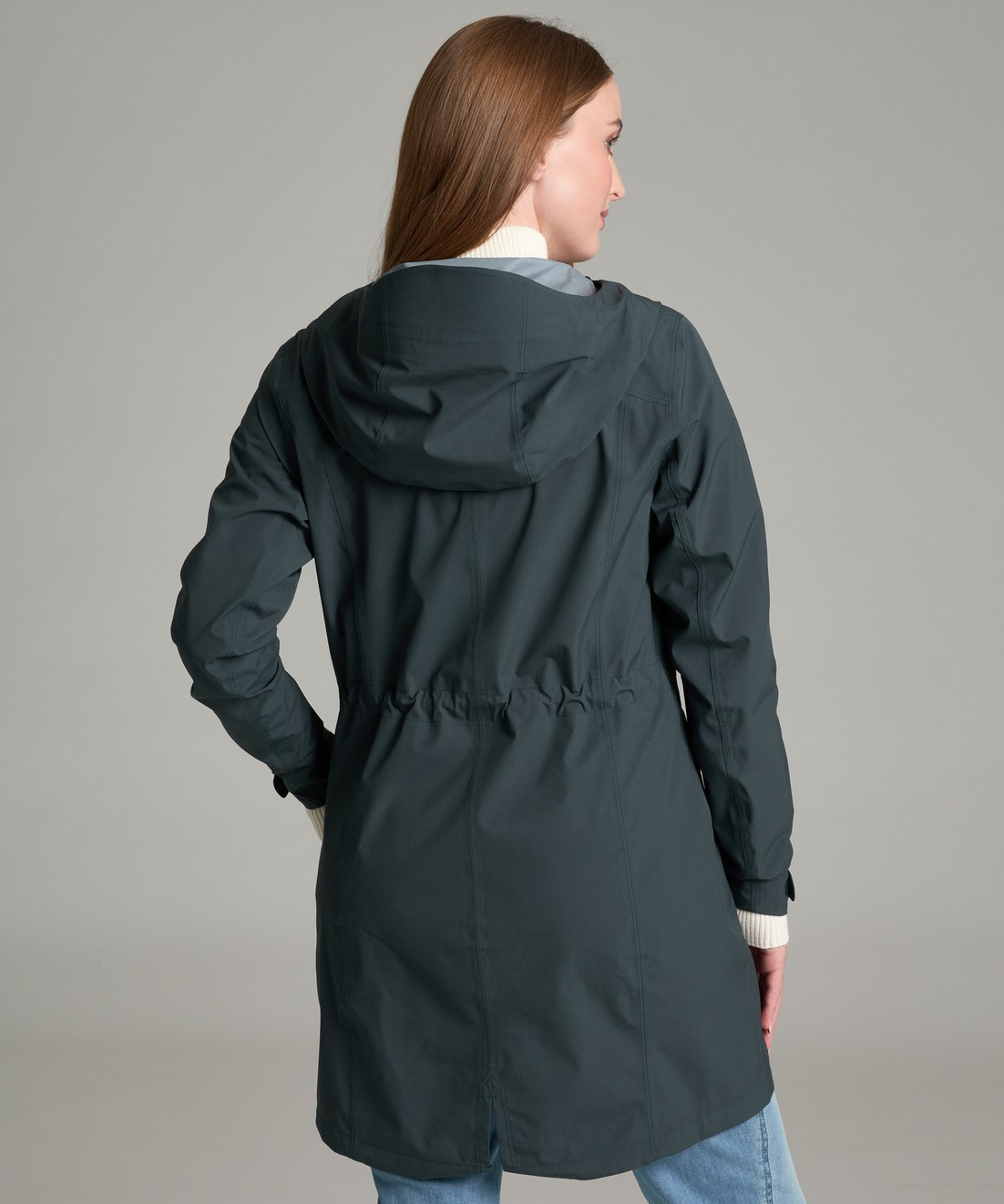 KUHL W's Stretch Voyagr Trench Rain Forest Back