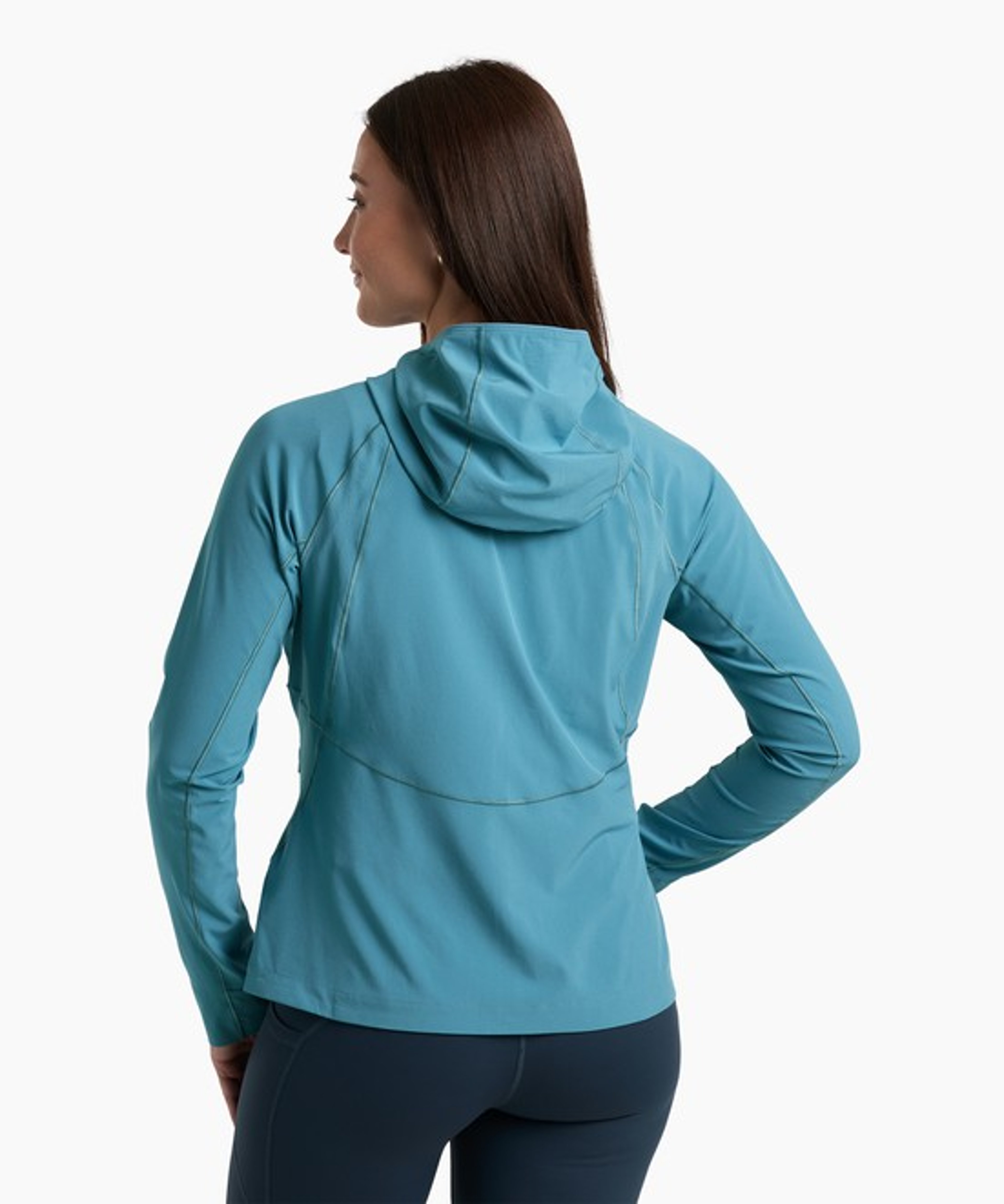 KUHL W's Sunshade Hoody Alpine Lake Back