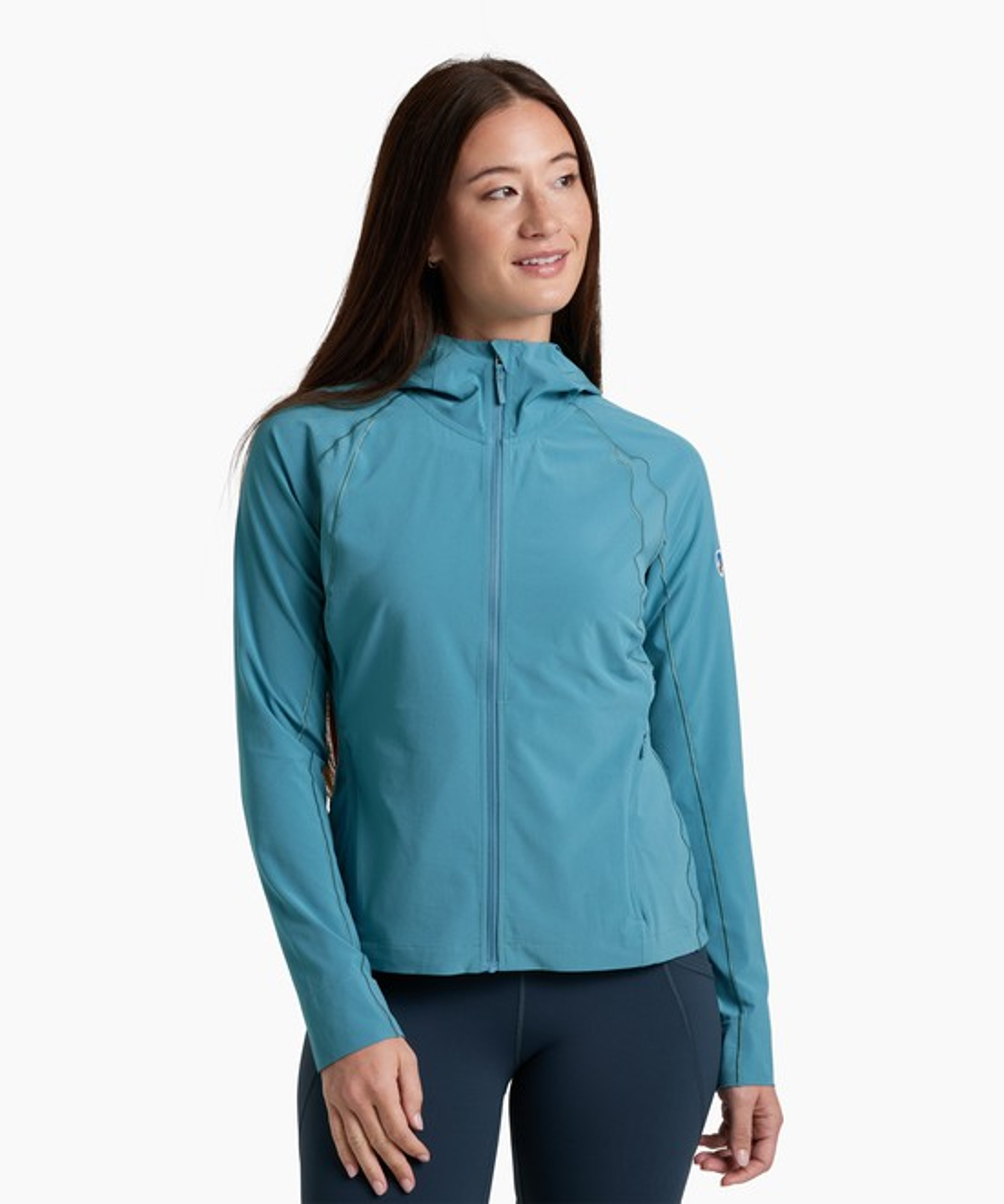 KUHL W's Sunshade Hoody Alpine Lake Front