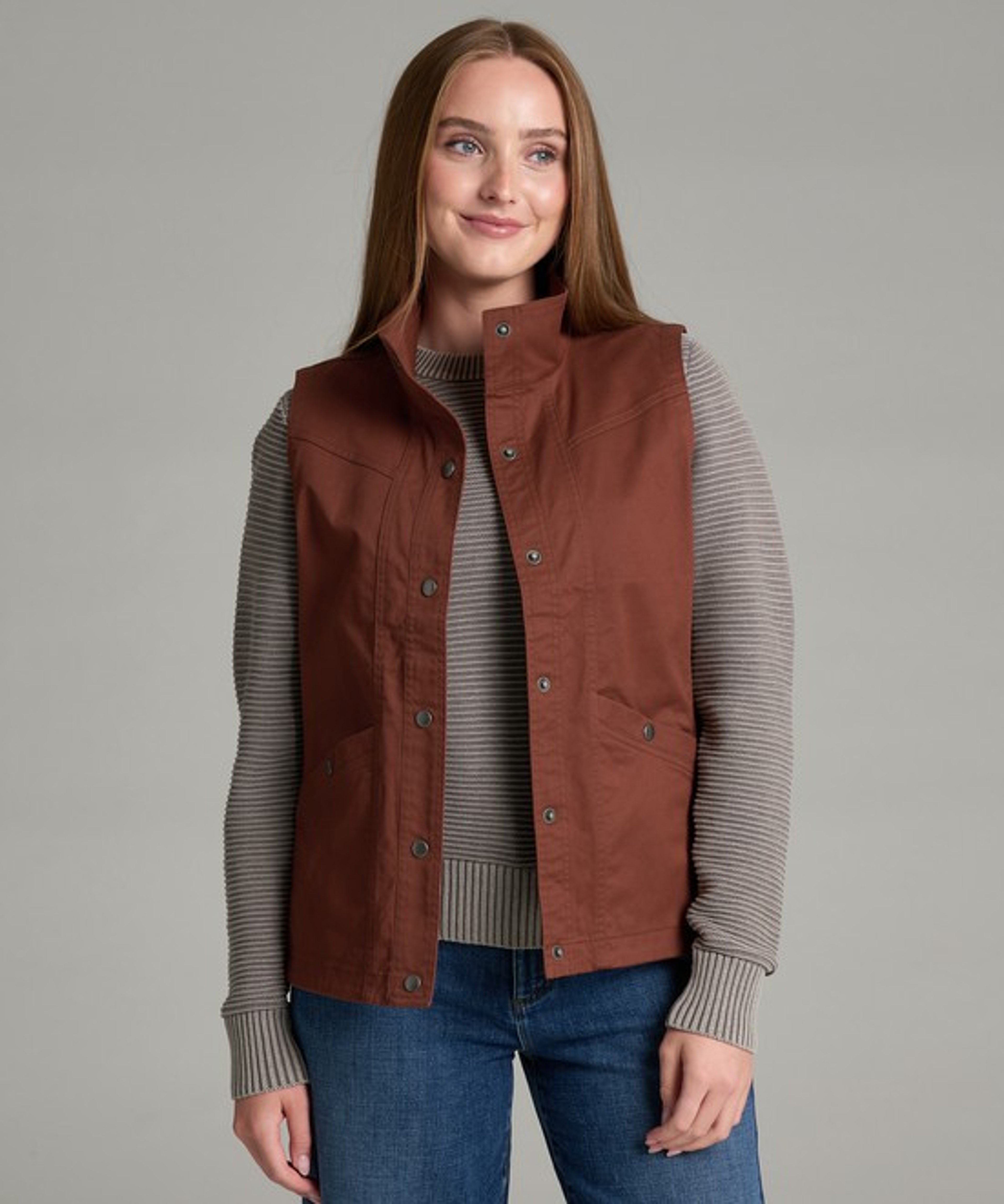 KUHL W's Rydr Lite Vest Apple Spice Front