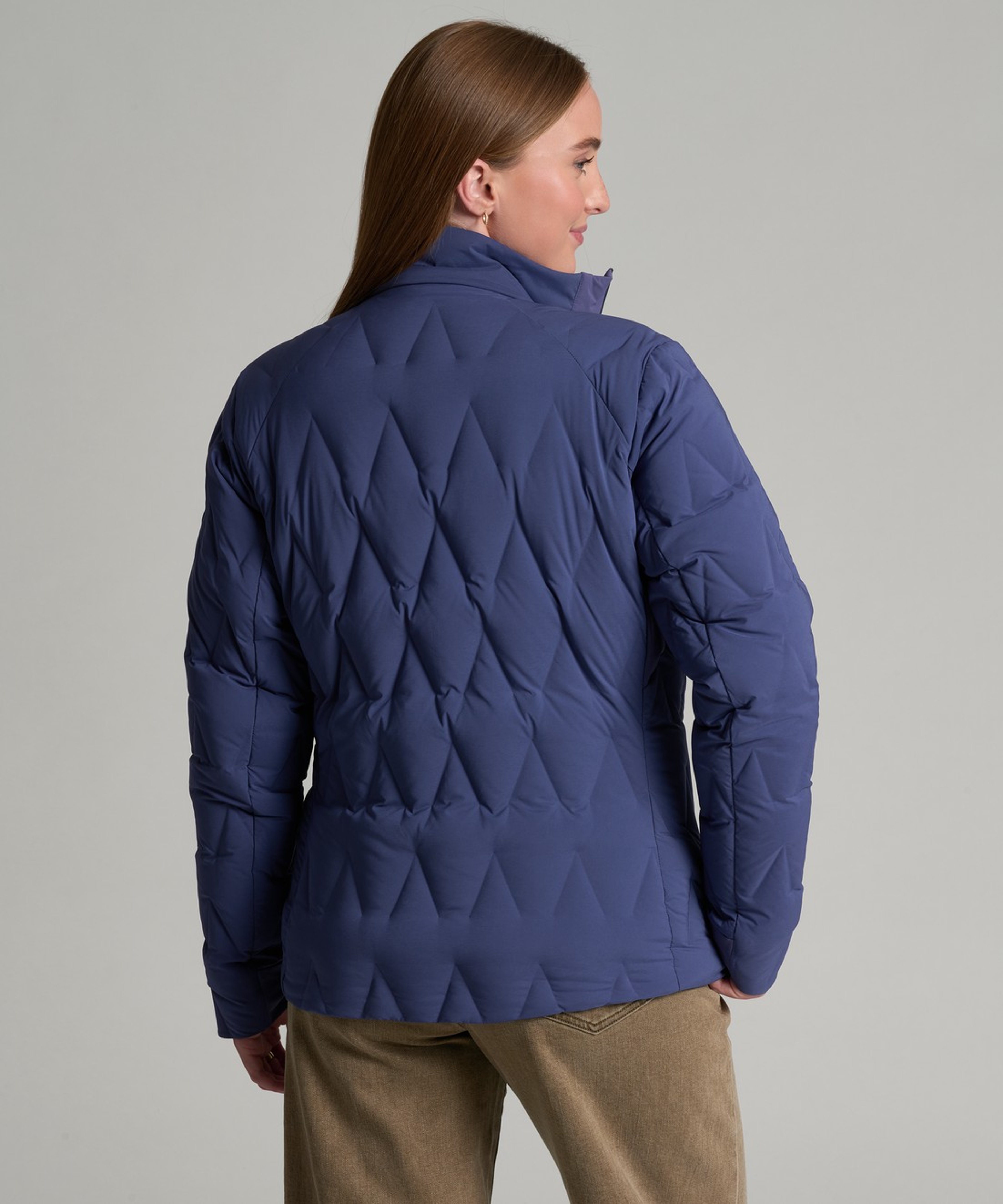 KUHL W's Firestorm Down Jacket Deep Periwinkle Back