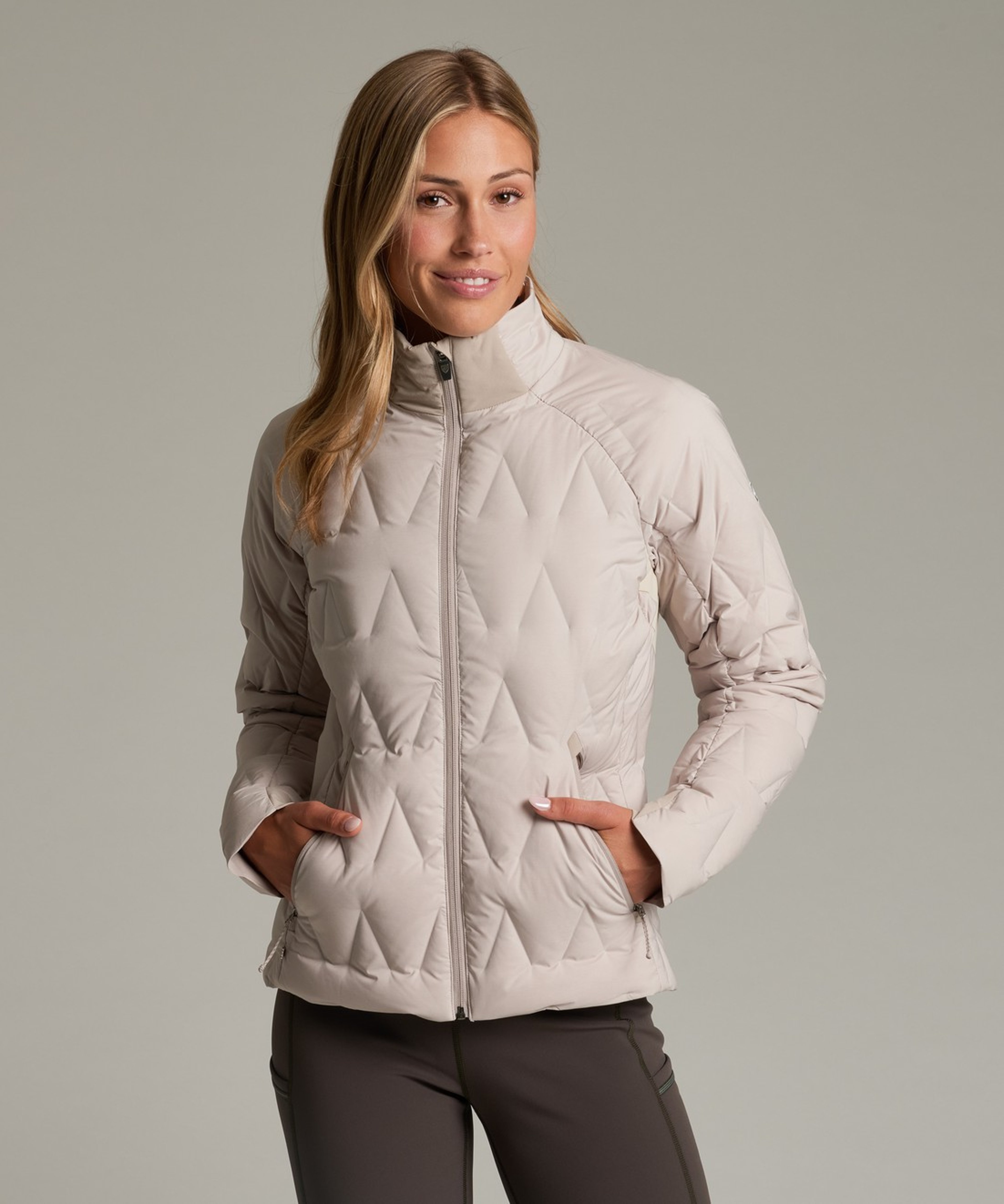 KUHL W's Firestorm Down Jacket Moon Light Front