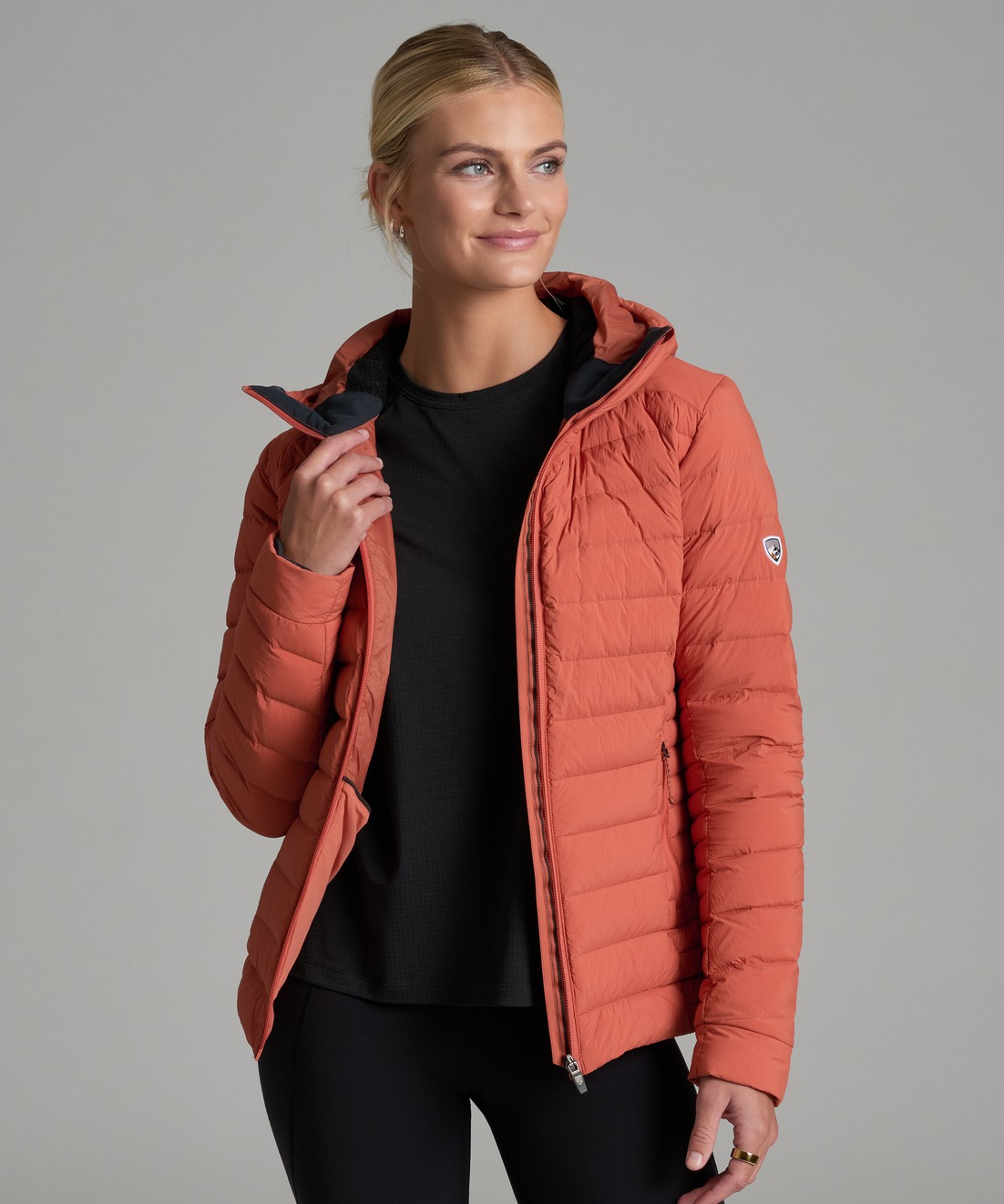 KUHL W's Spyfire Hoody Redwood Front