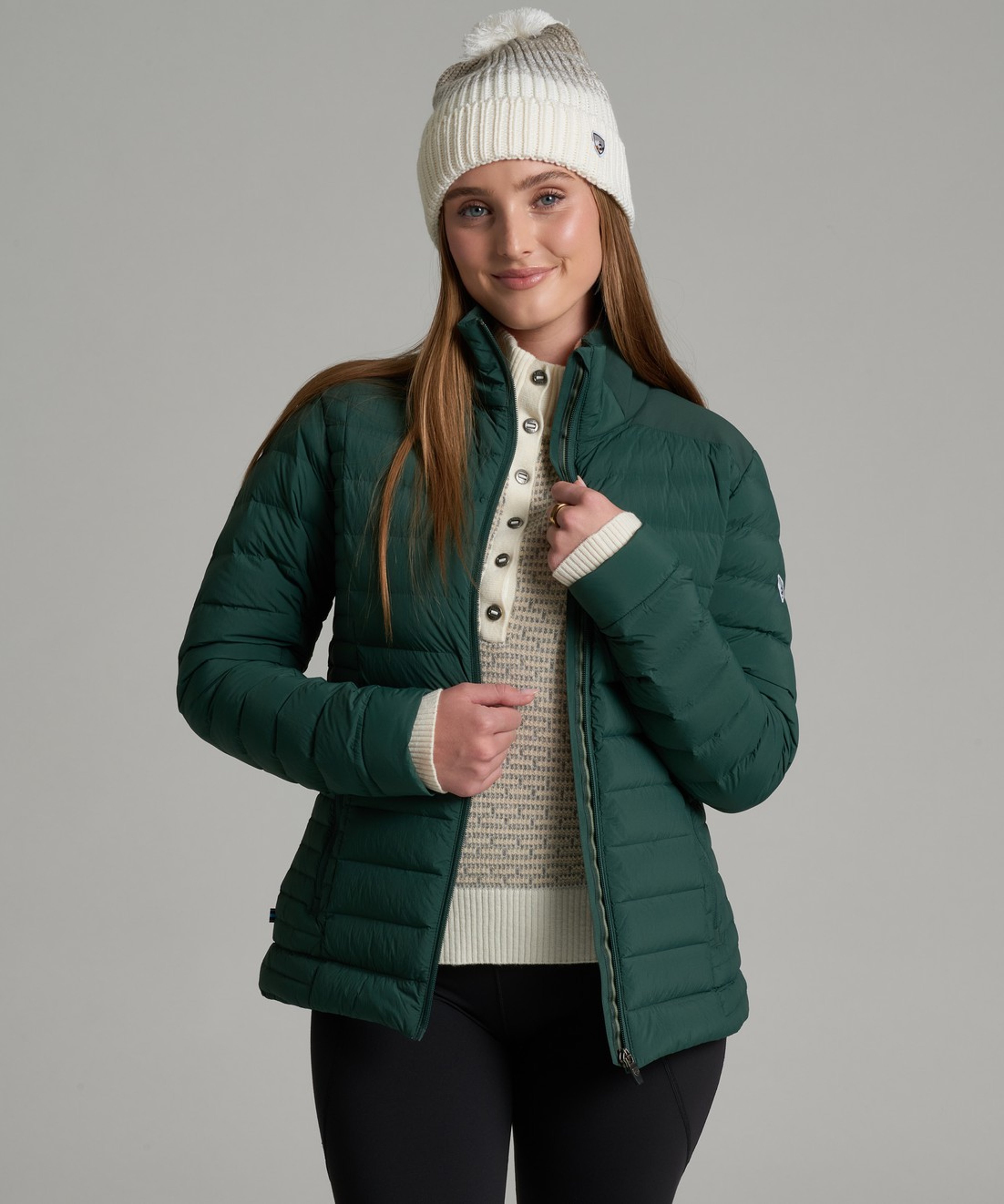 KUHL W's Spyfire Jacket Rain Forest Front