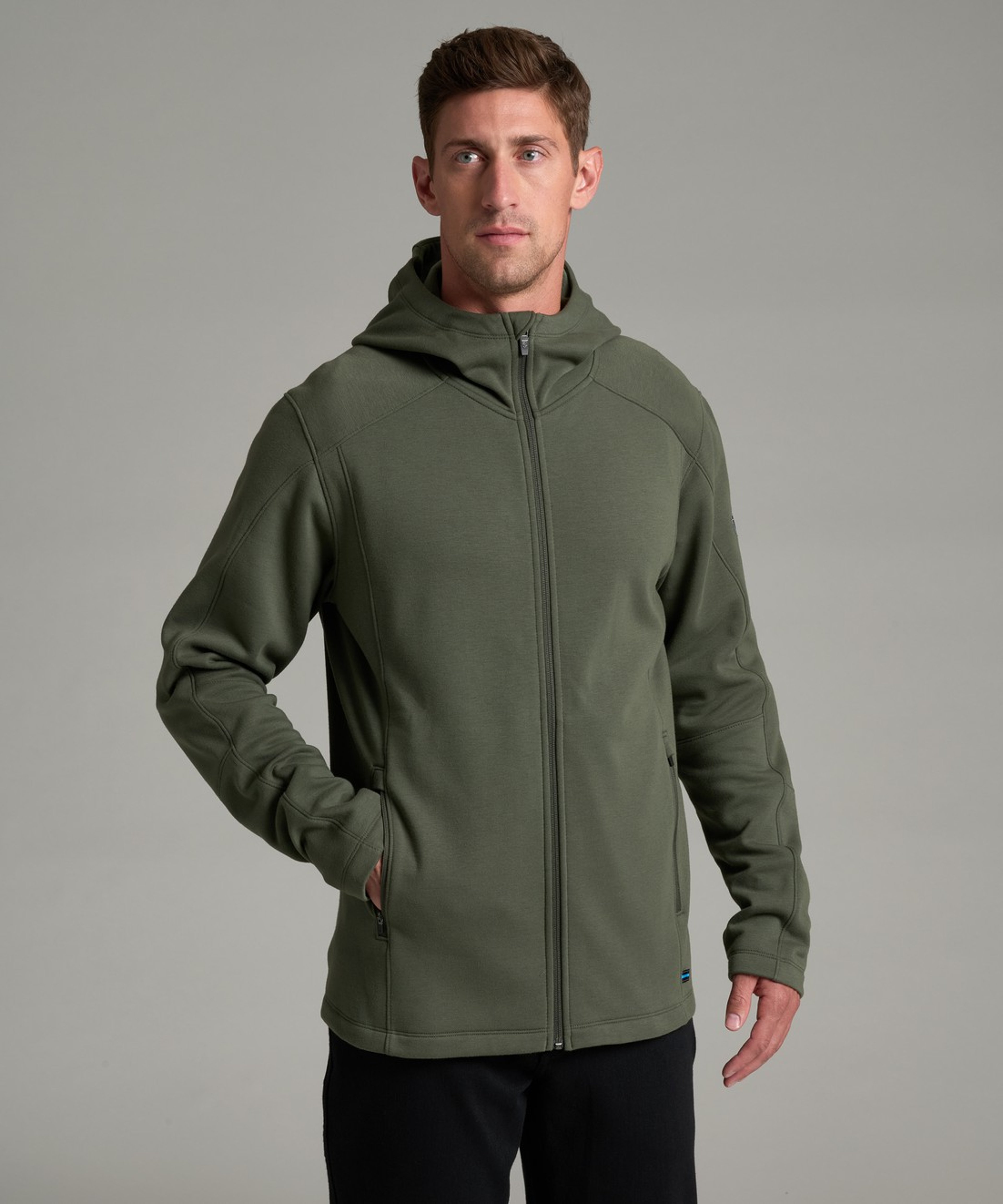 KUHL Spekter FZ Hoody Forest Green Front