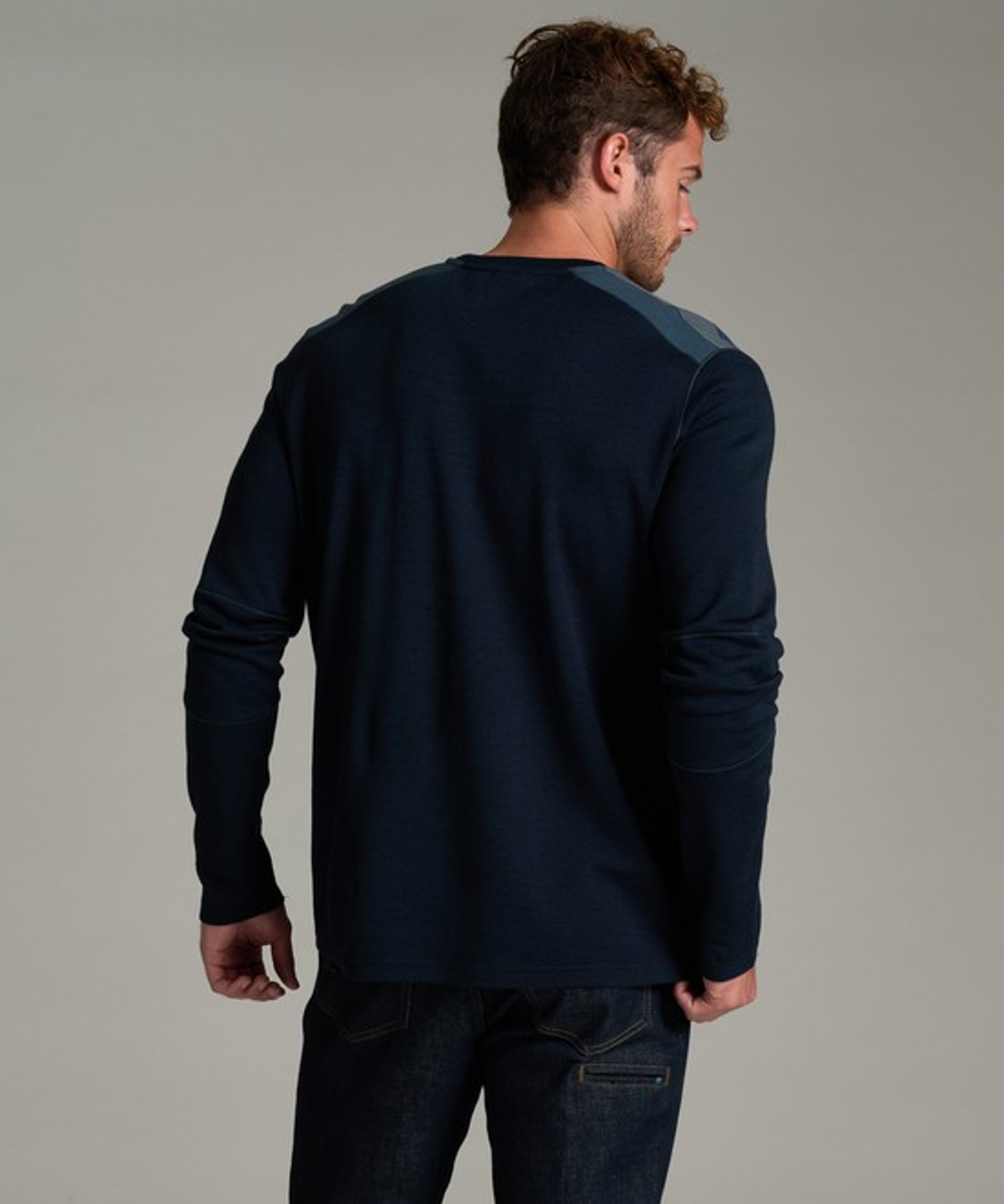 KUHL Light Downhill Racr Crew Stone Blue Back