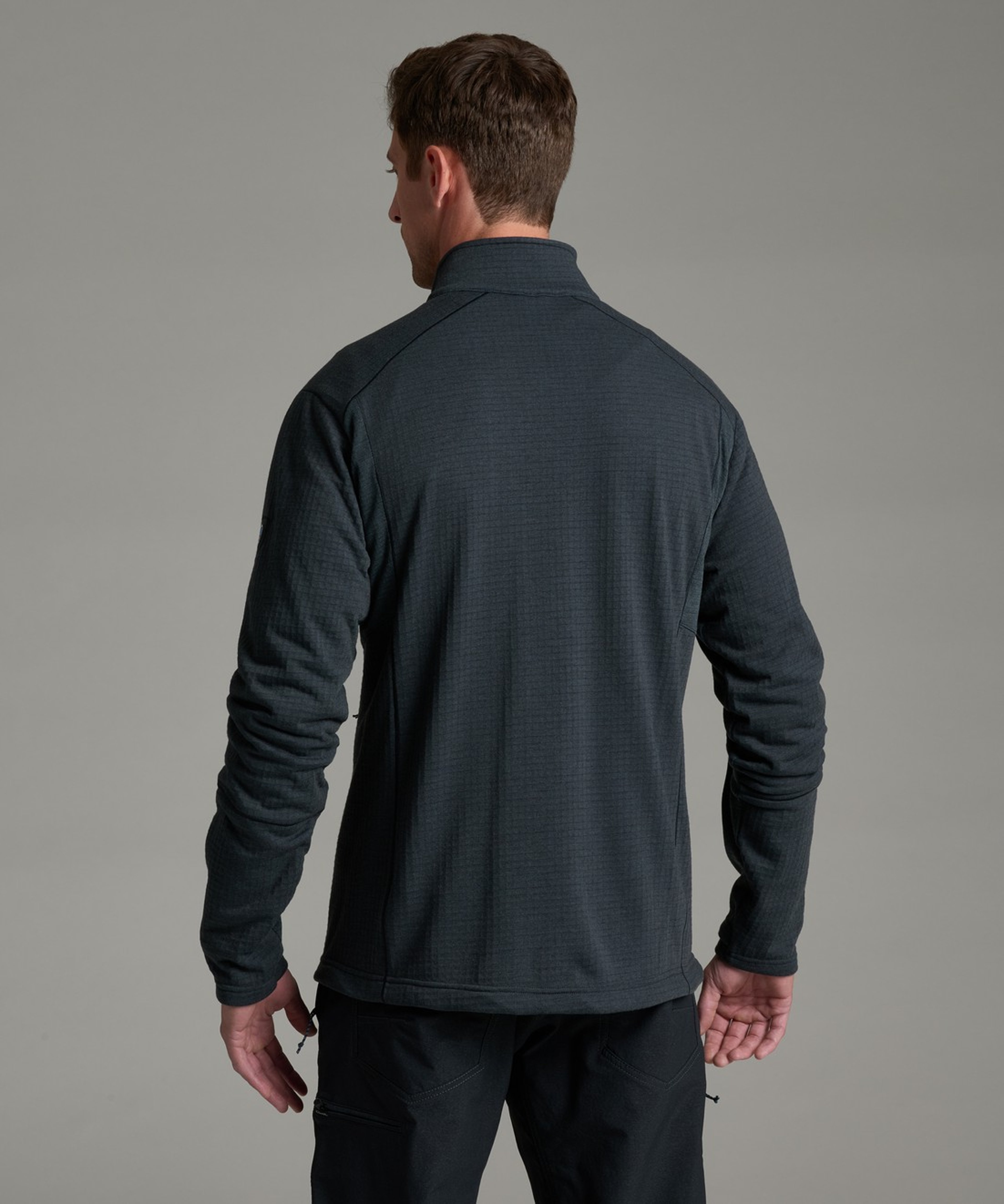 KUHL M's Reactiv Grid FZ Mutiny Blue Back