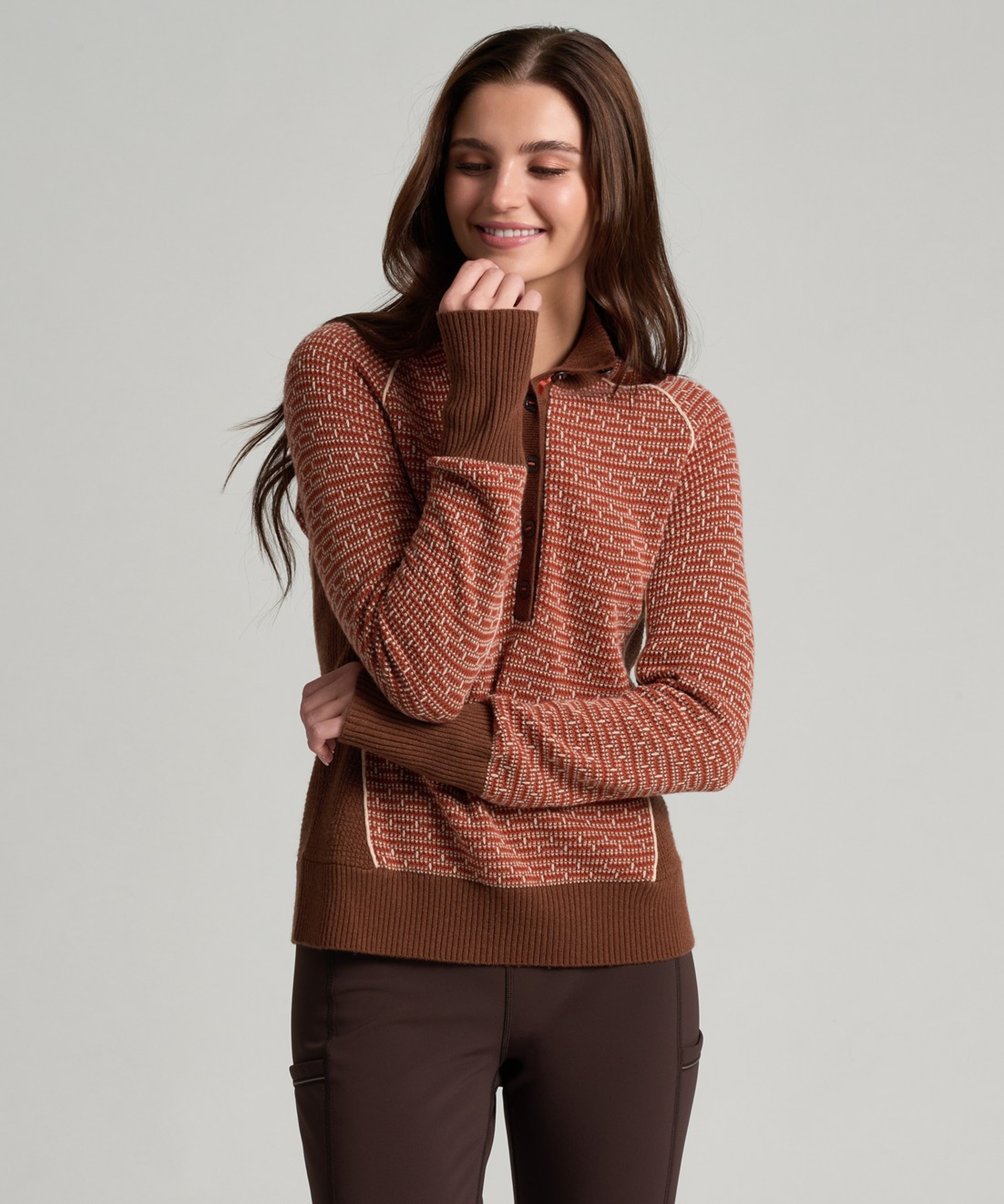 KUHL Alpenkuhl Pullover Apple Spice Front