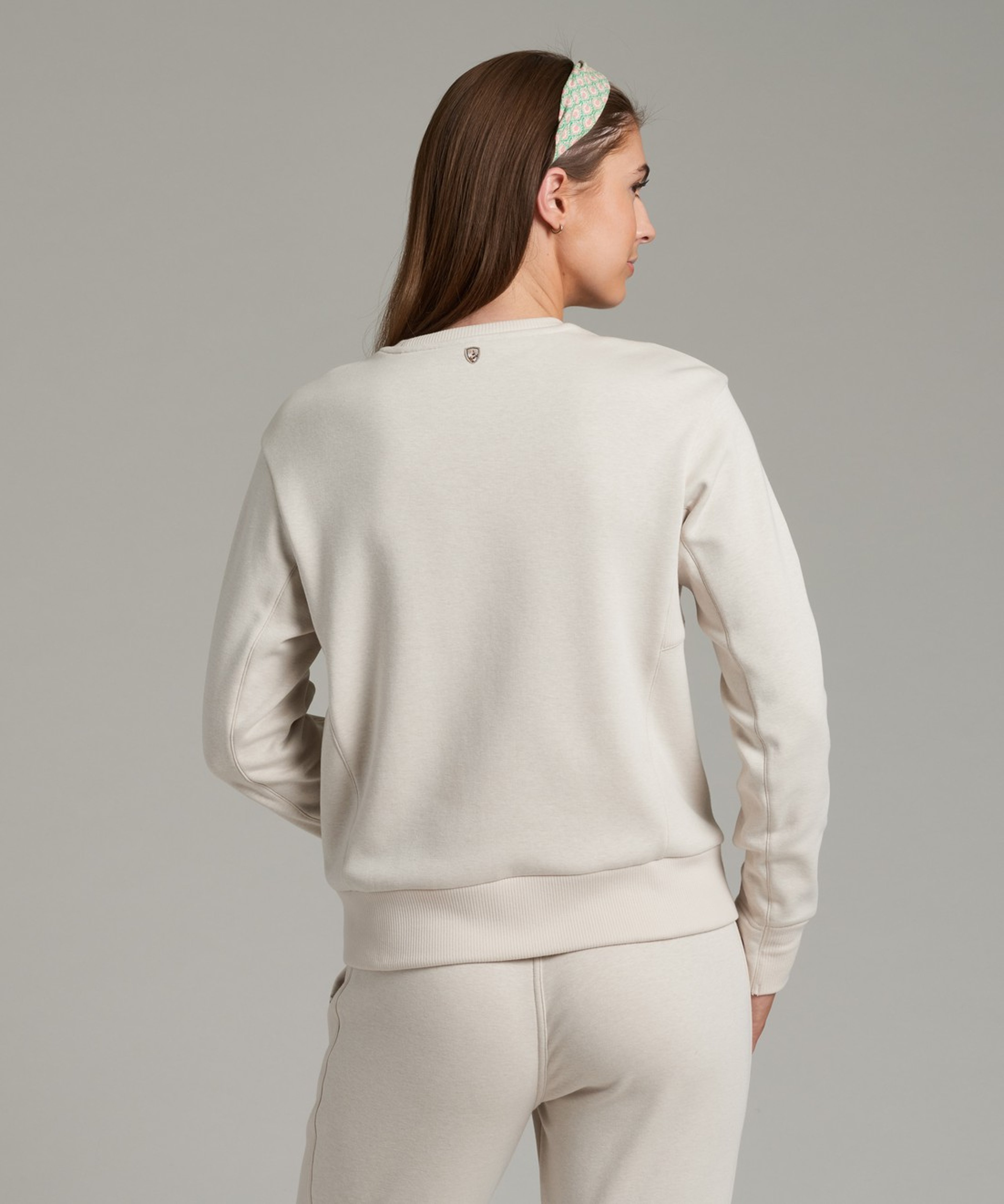 KUHL Kozy Crew Sweatshirt Natural Back