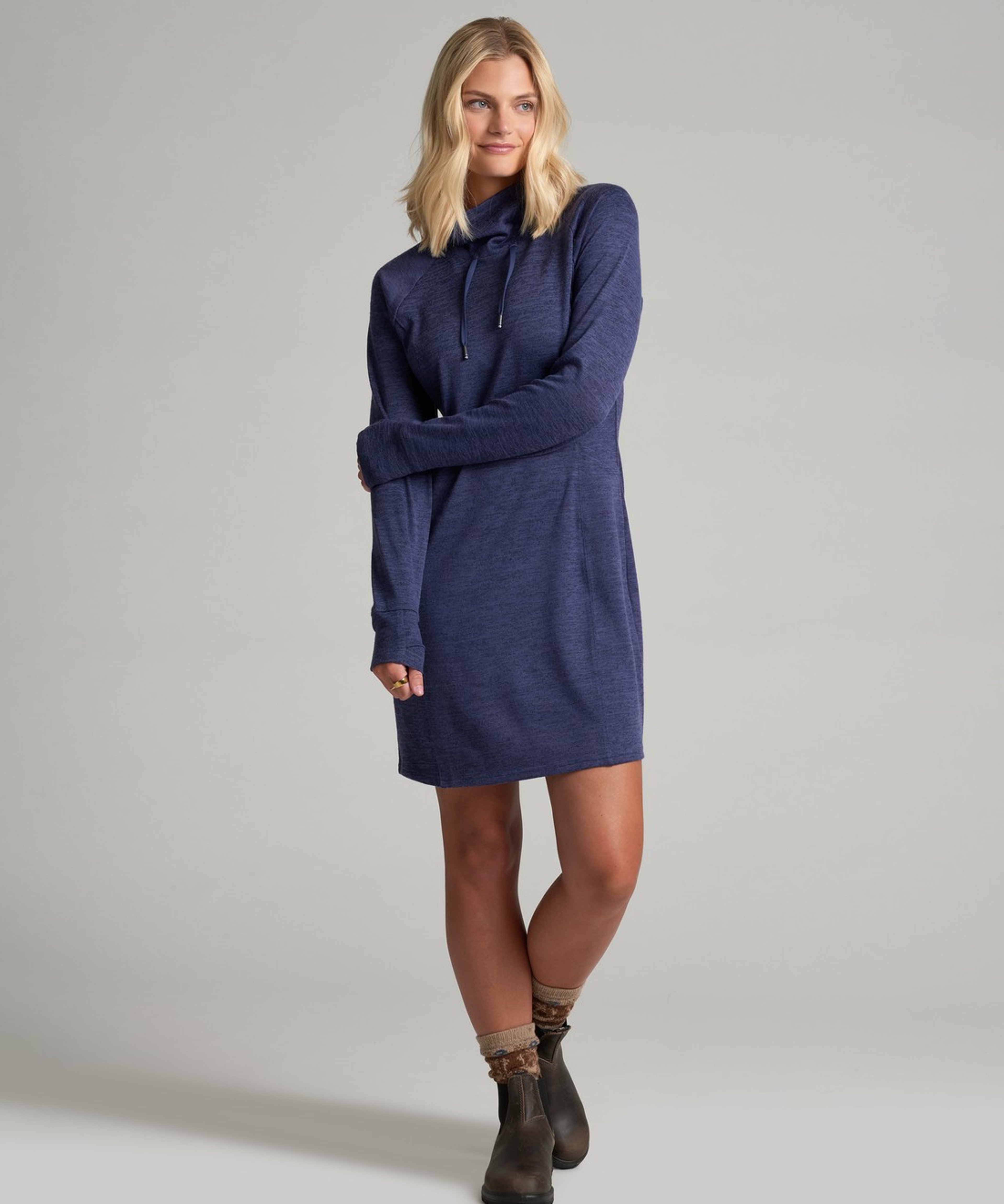 KUHL Elia Dress Deep Periwinkle Front