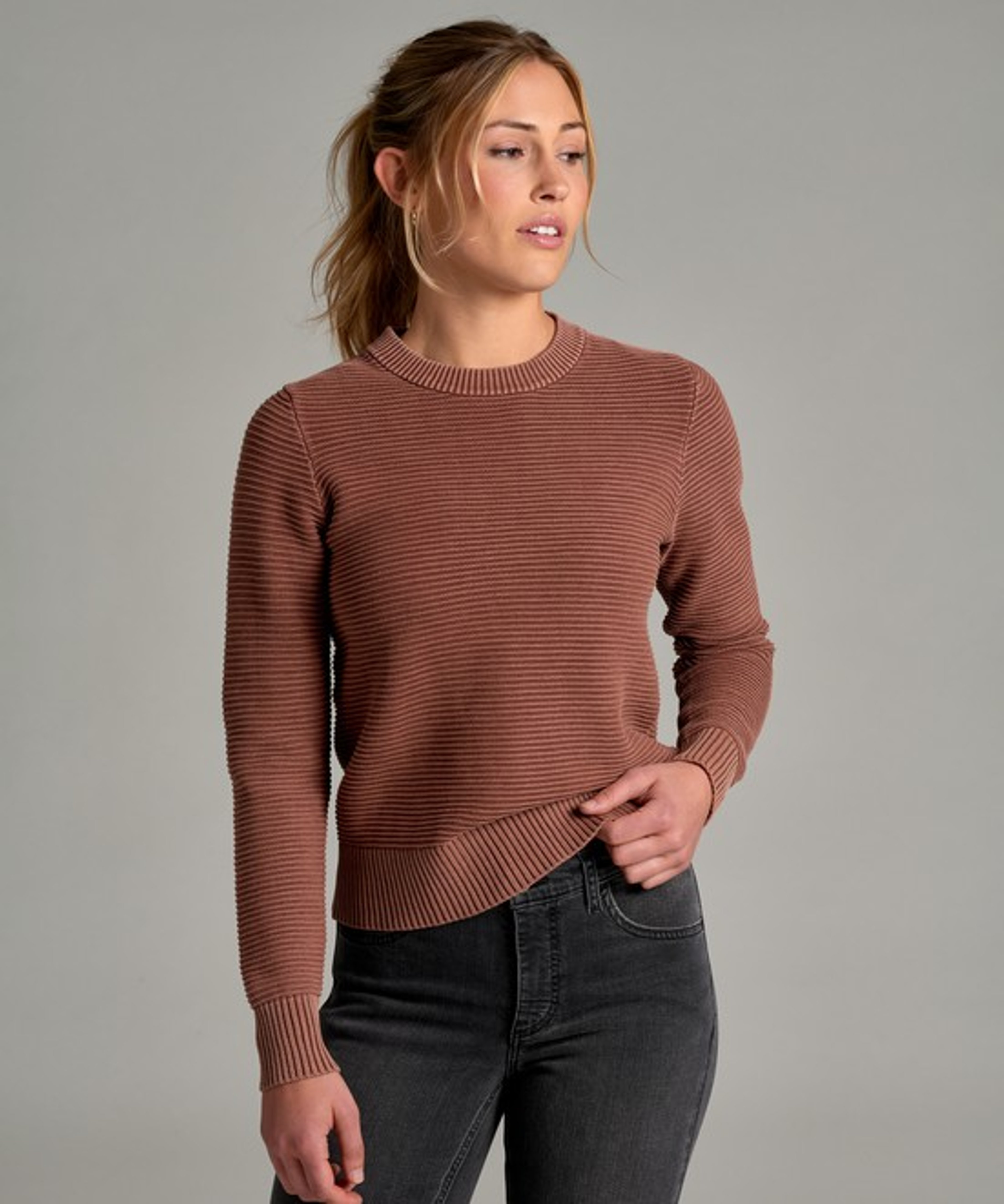 KUHL Sofie Sweater Apple Spice Front
