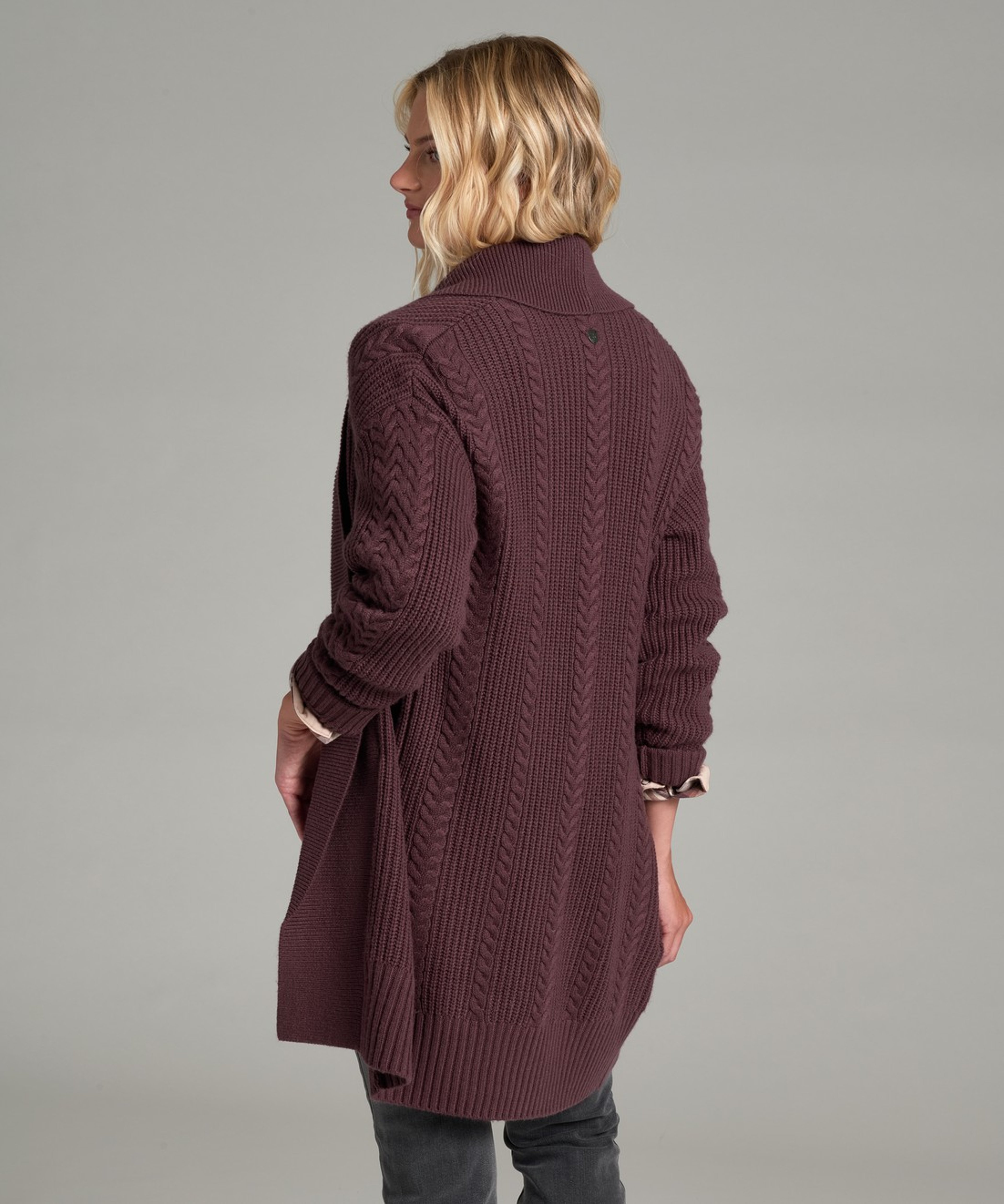 KUHL Fireside Cardigan Mulberry Back