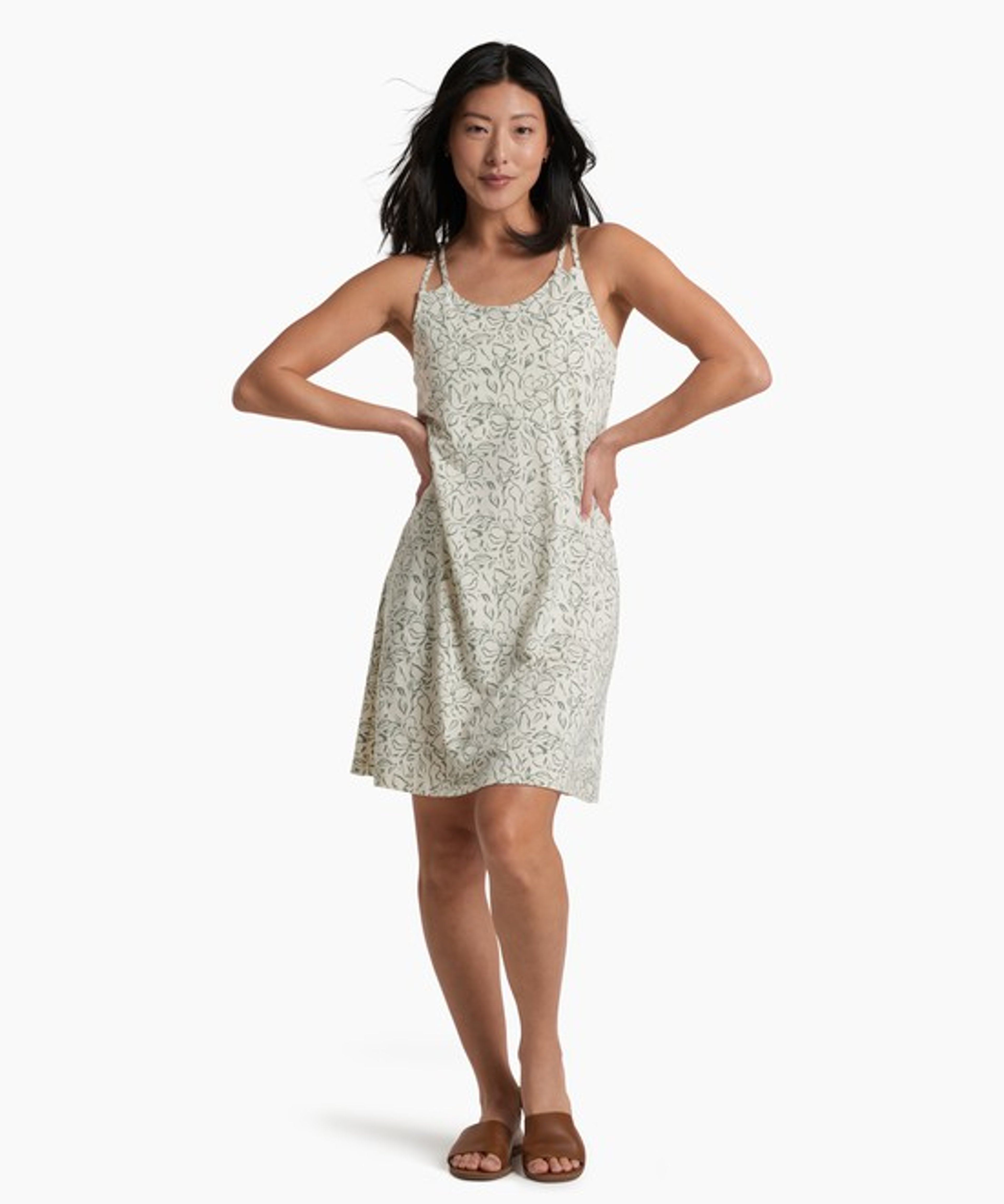 KUHL Lyra Krossbak Dress Natural Print