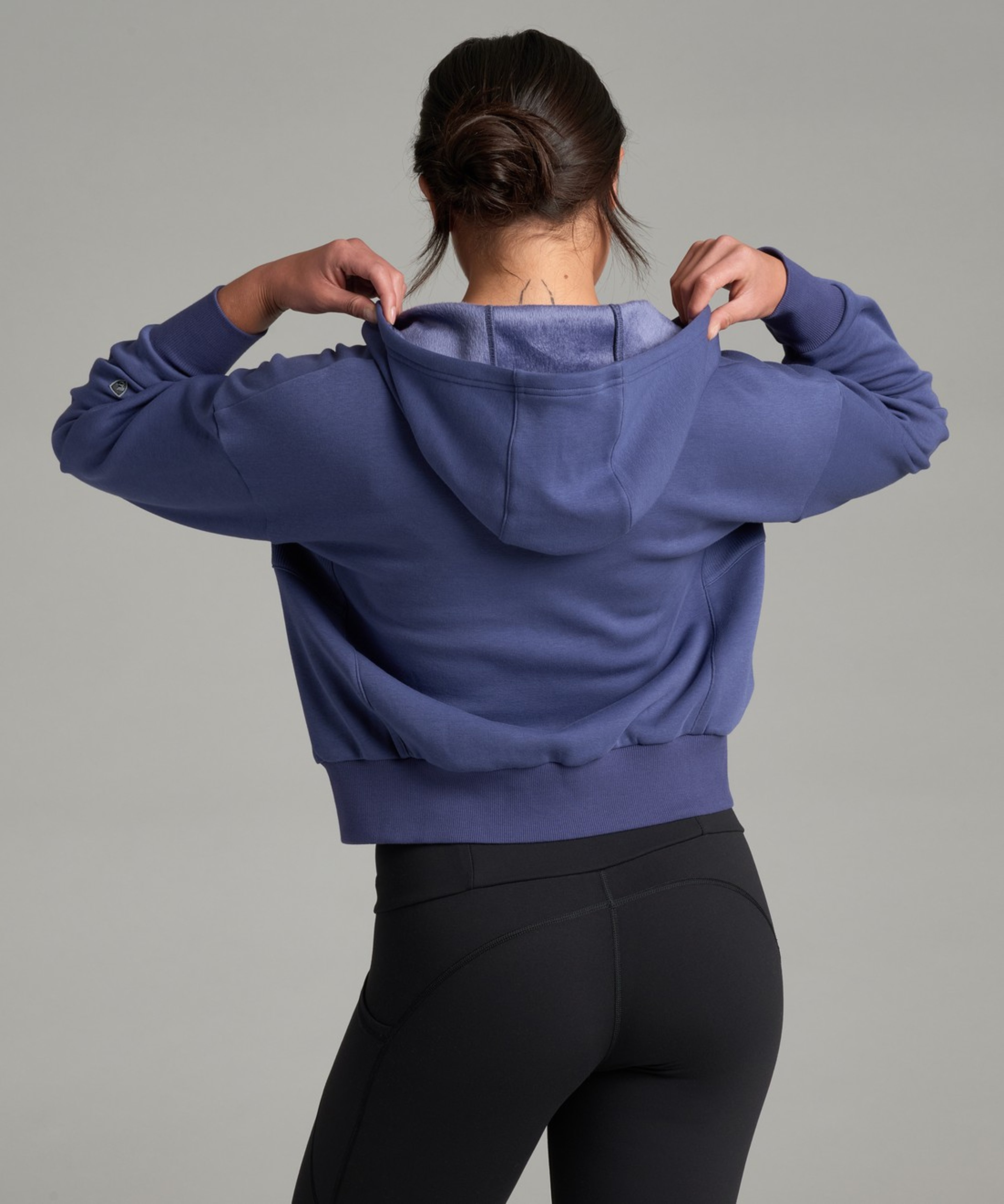 KUHL Kozy FZ Hoody Deep Periwinkle Back
