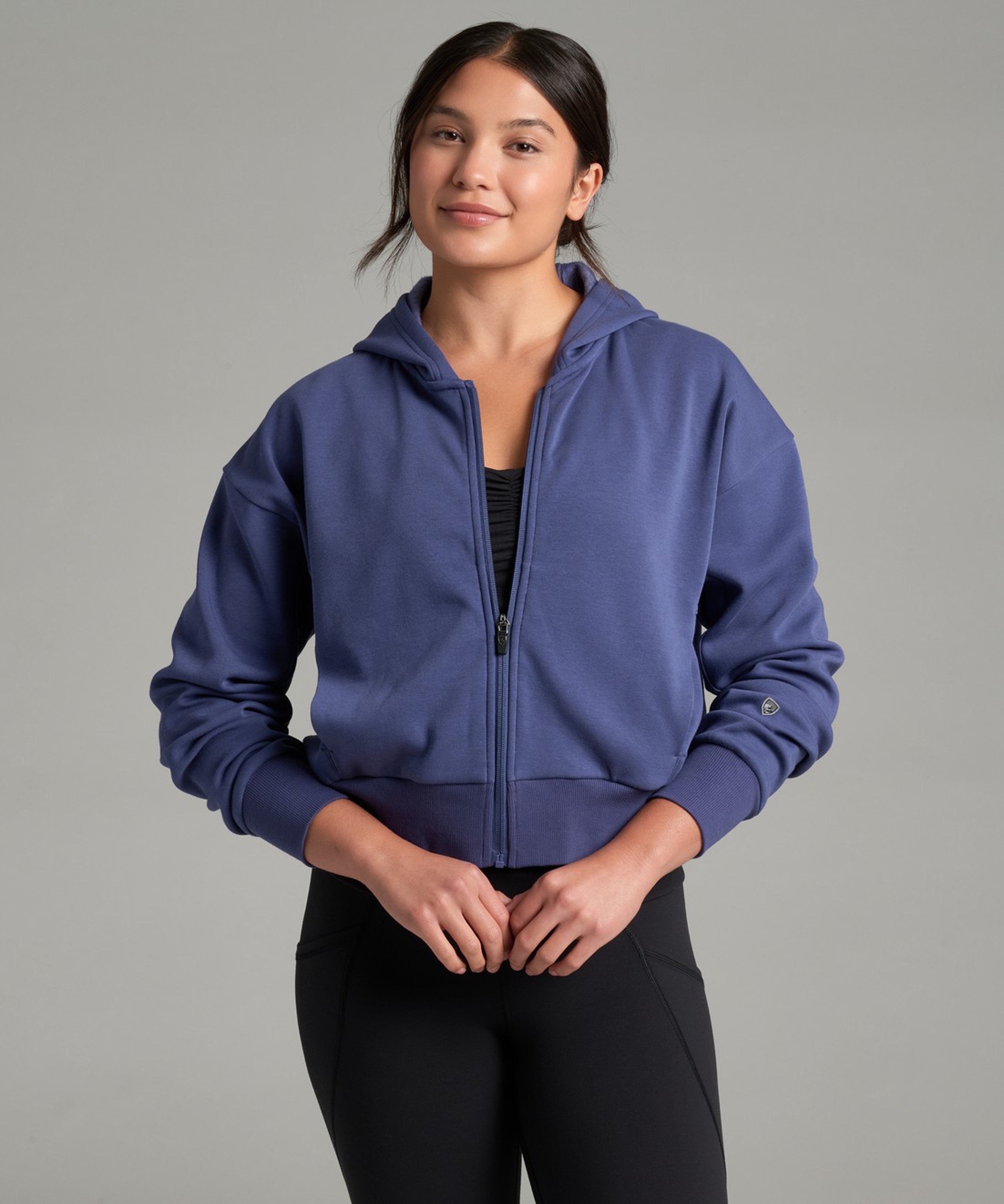 KUHL Kozy FZ Hoody Deep Periwinkle Front
