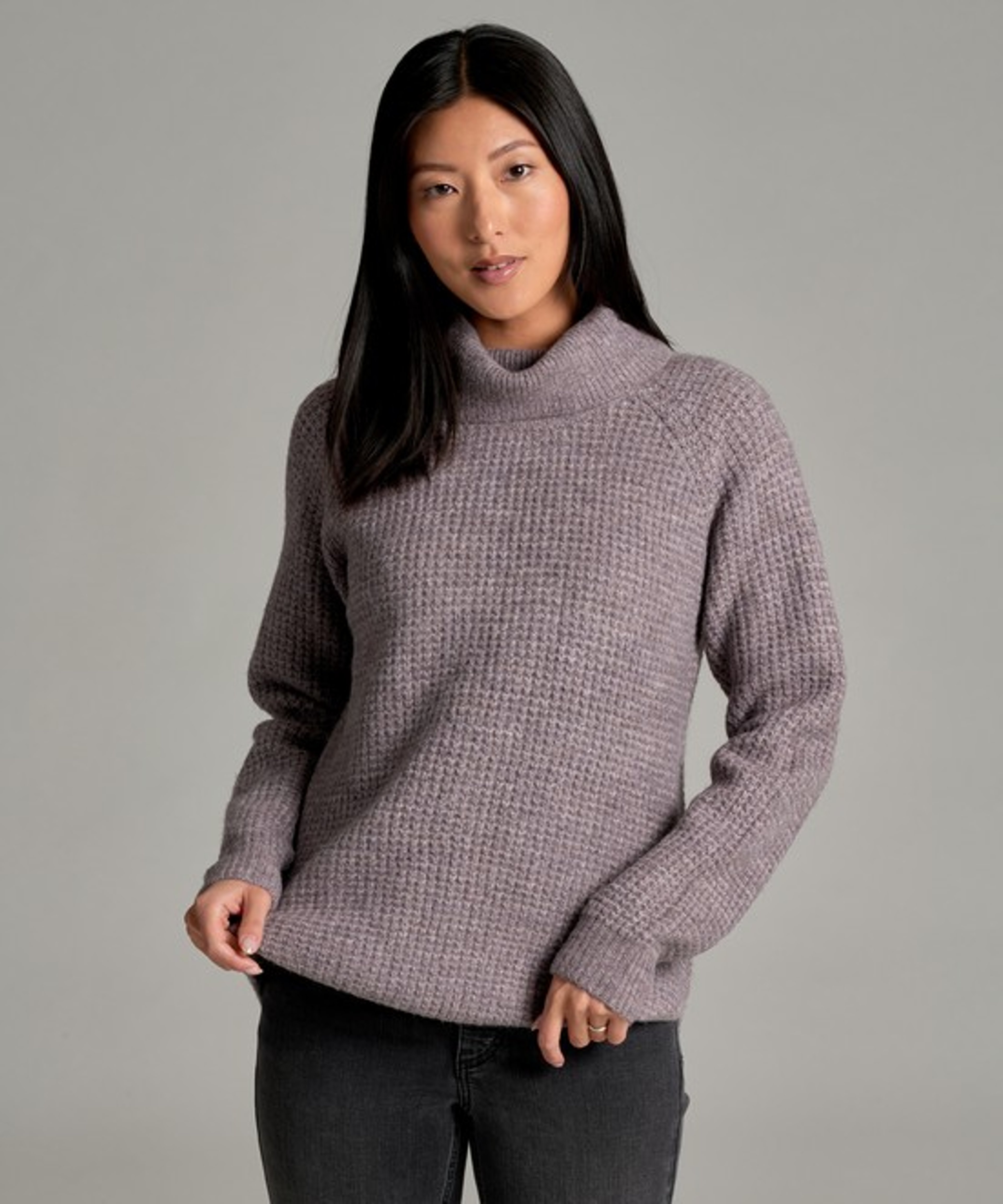 KUHL Sienna Sweater Smoky Lilac Front