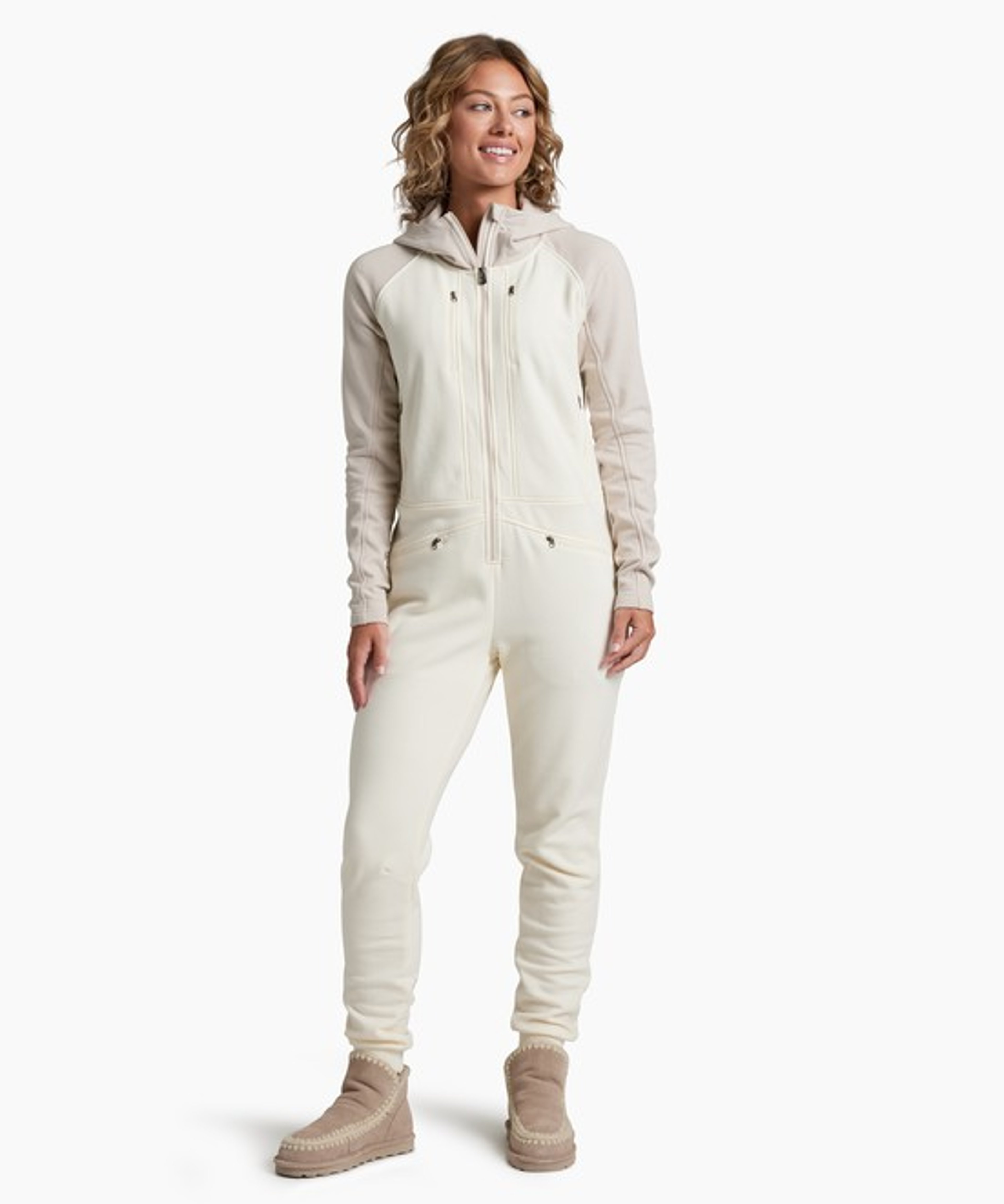 KUHL W's The Flight Suit Vanilla/Moon Light Front