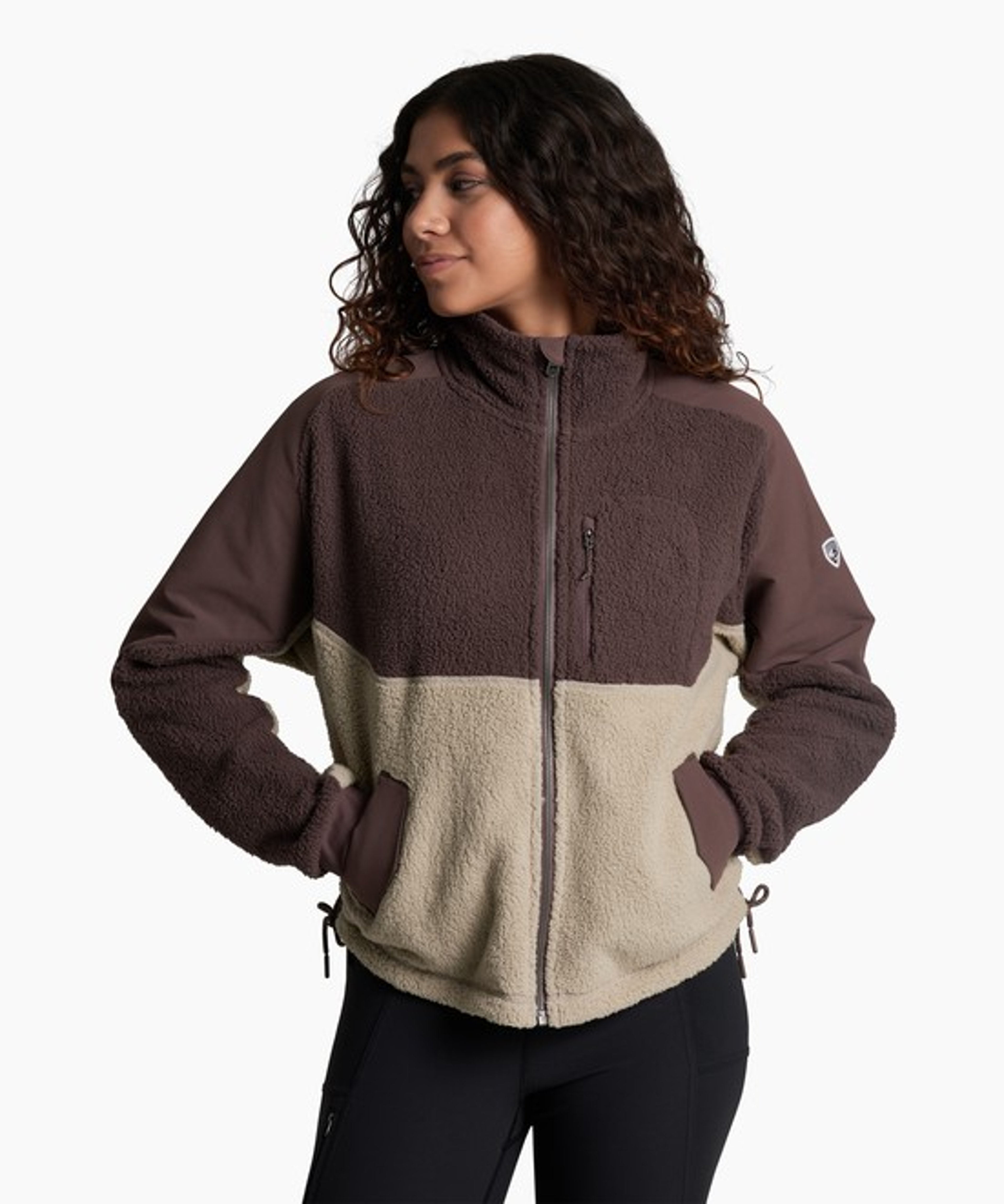 KUHL Elixir Jacket Coffee Front