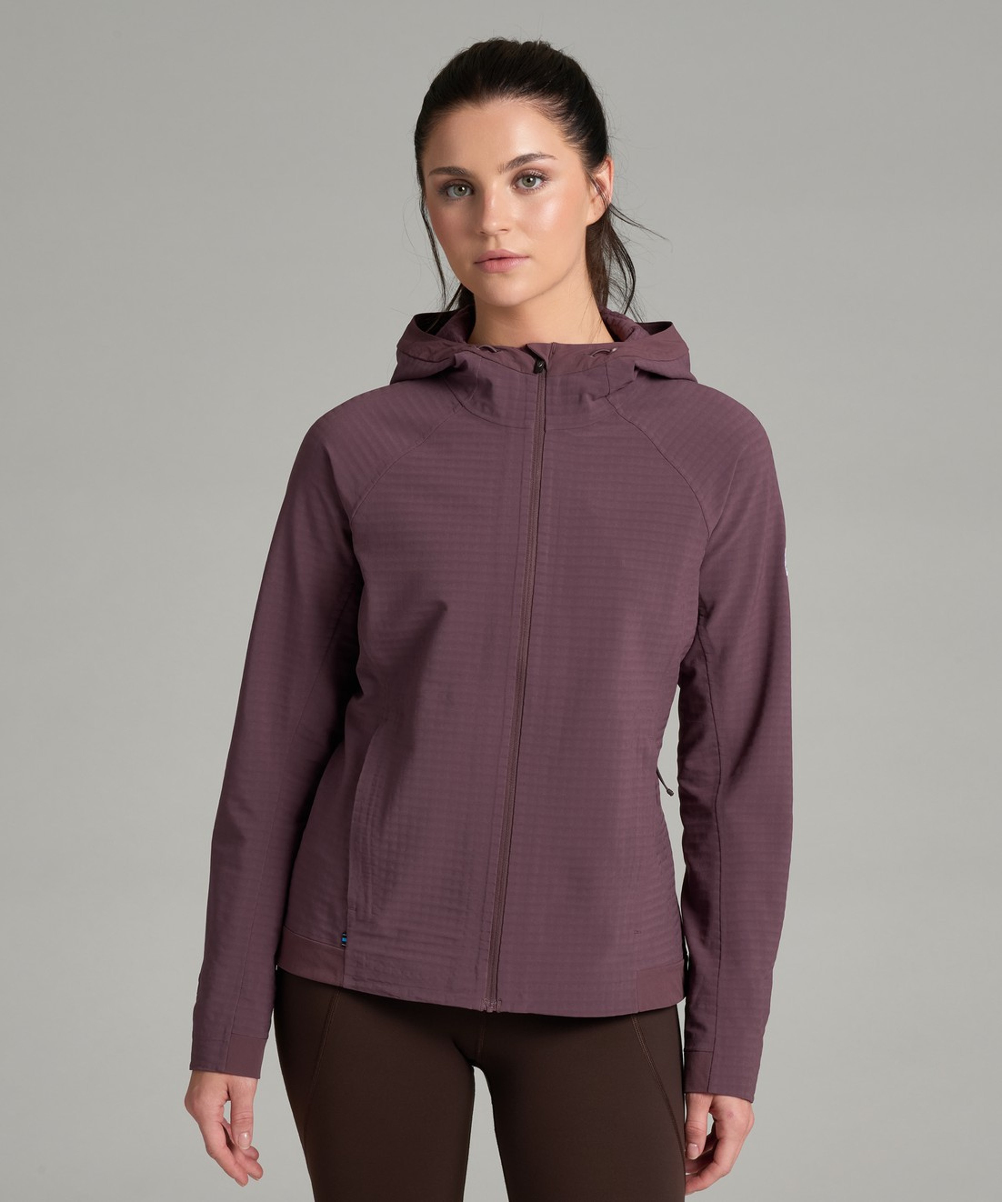KUHL W's Skramblr Grid Fleece Mulberry Front