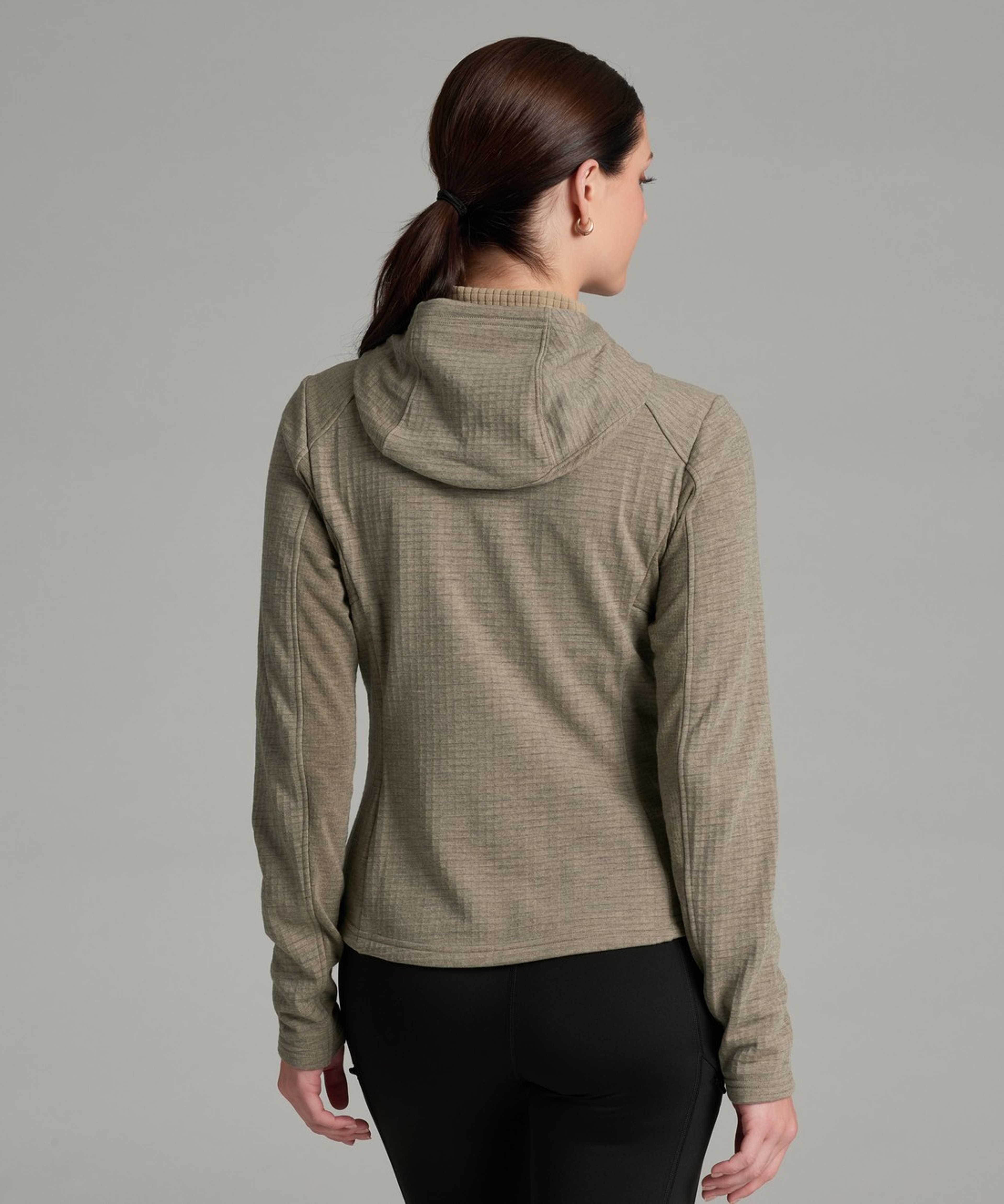 KUHL W's Reactiv Grid FZ Hoody Brindle Back