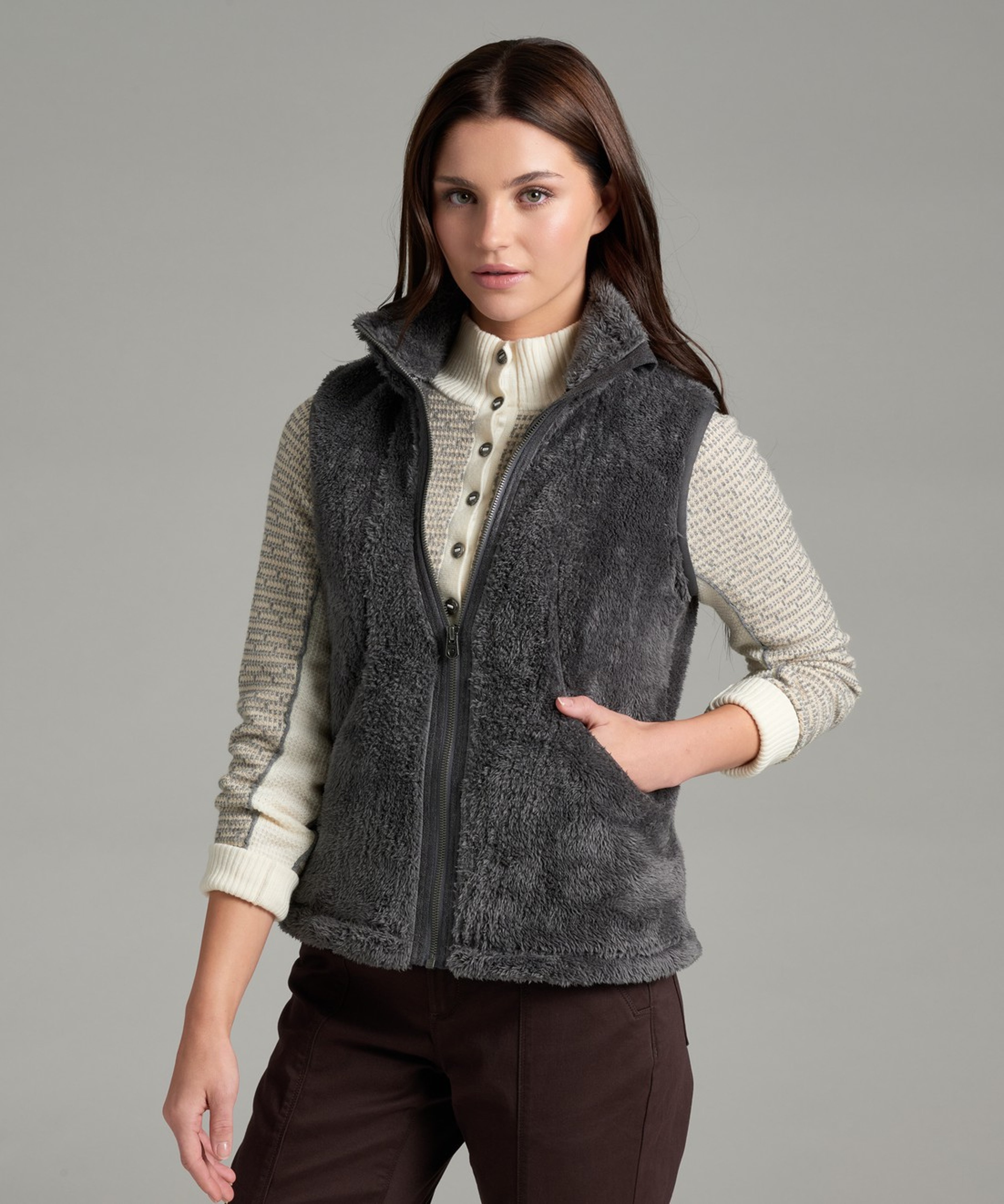 KUHL Avina Flight Vest Pavement Front