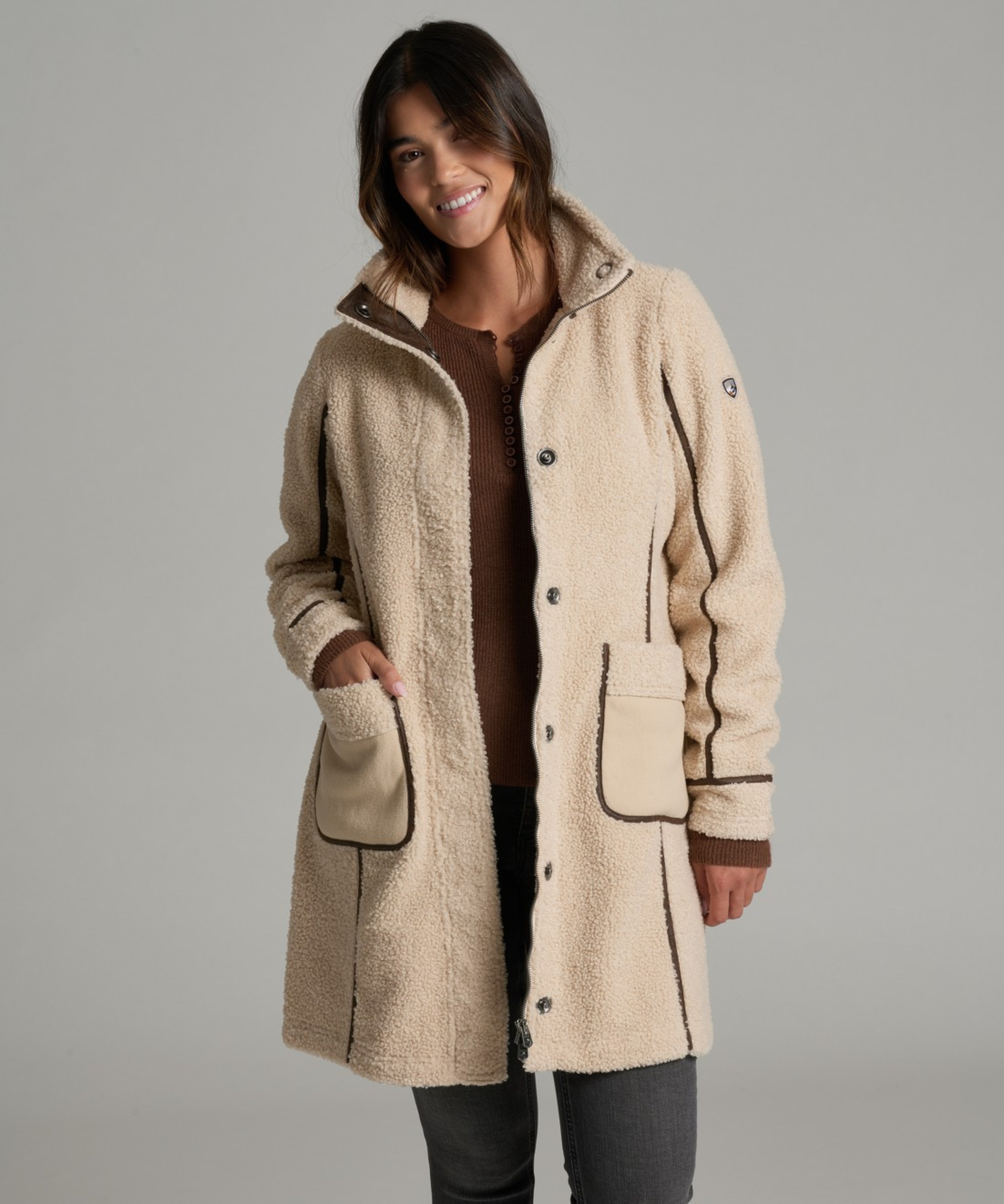 KUHL Durango Sherpa Long Natural Front