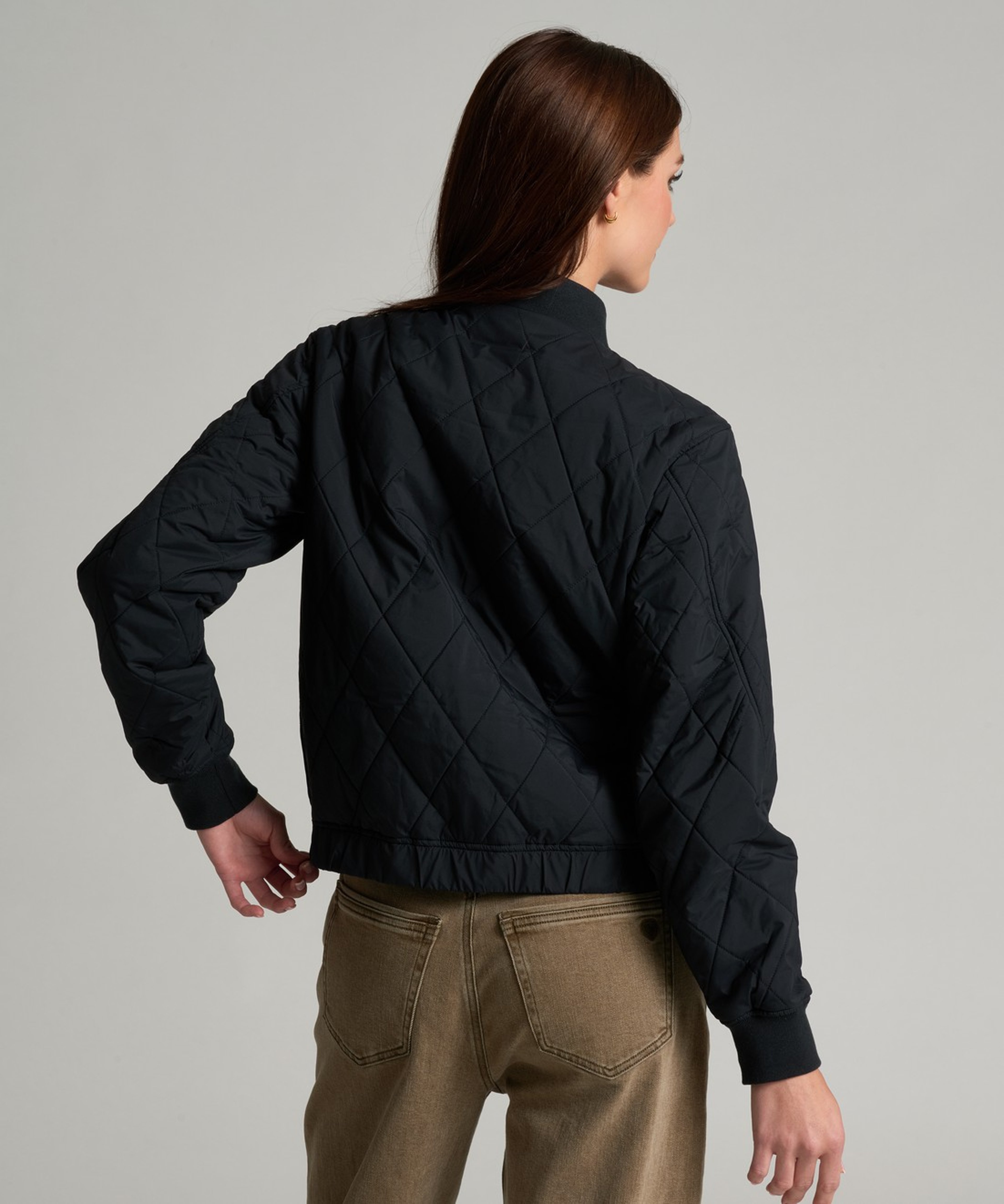 KUHL W's Kadence Bomber Blackout Back