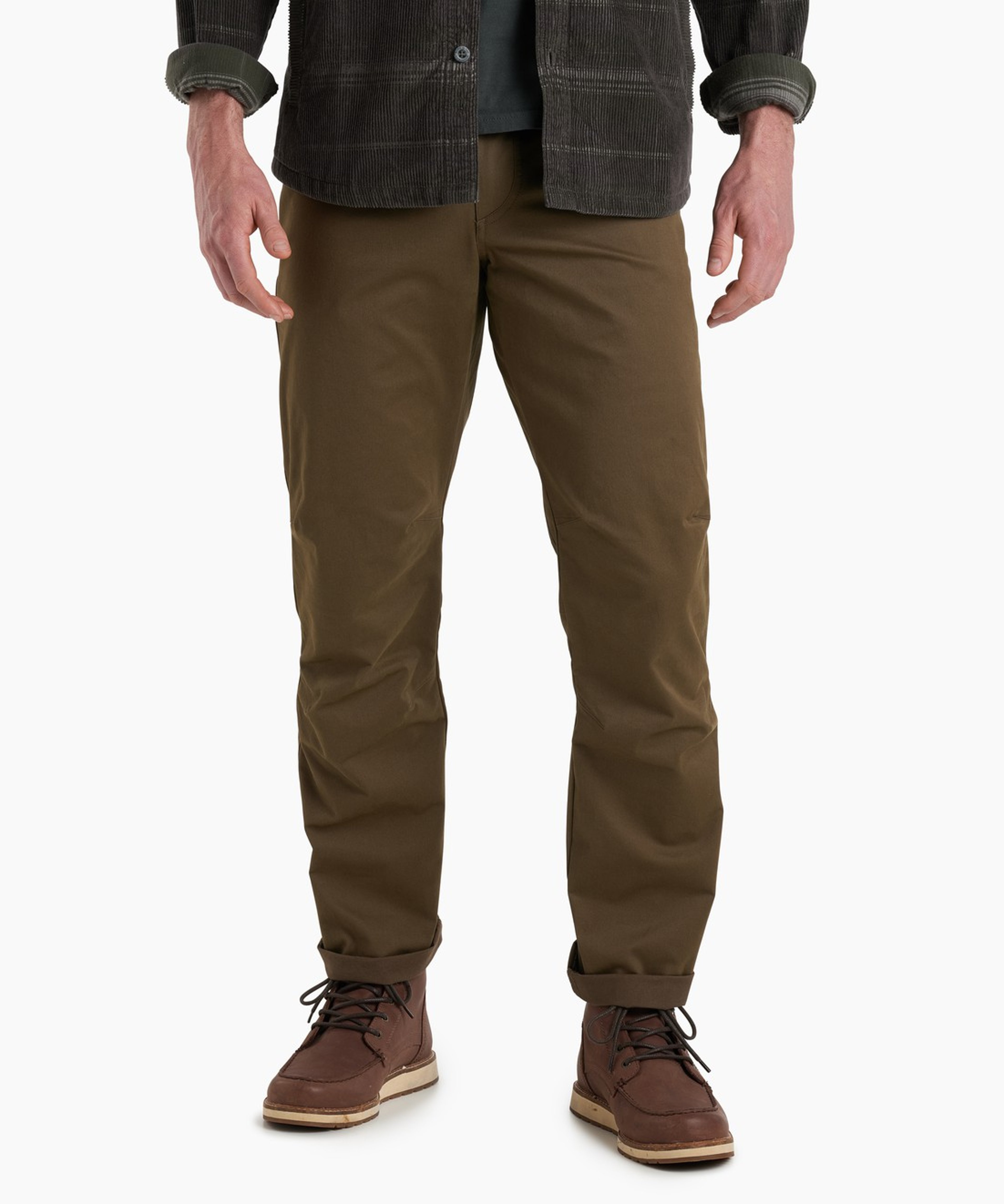 KUHL Rydr Lite Full Burnt Olive Front