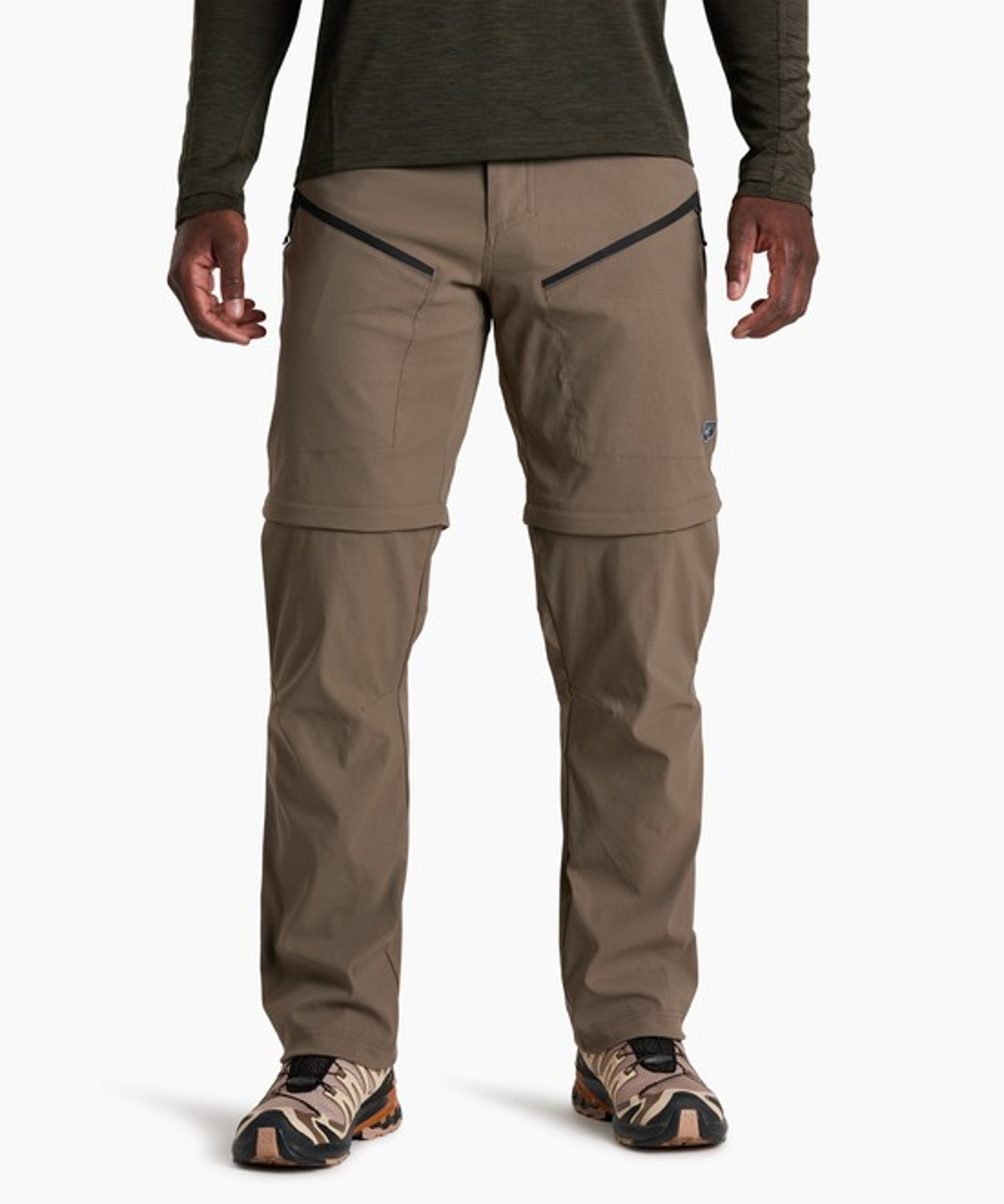 KUHL Renegade Convertible Pant Khaki Front