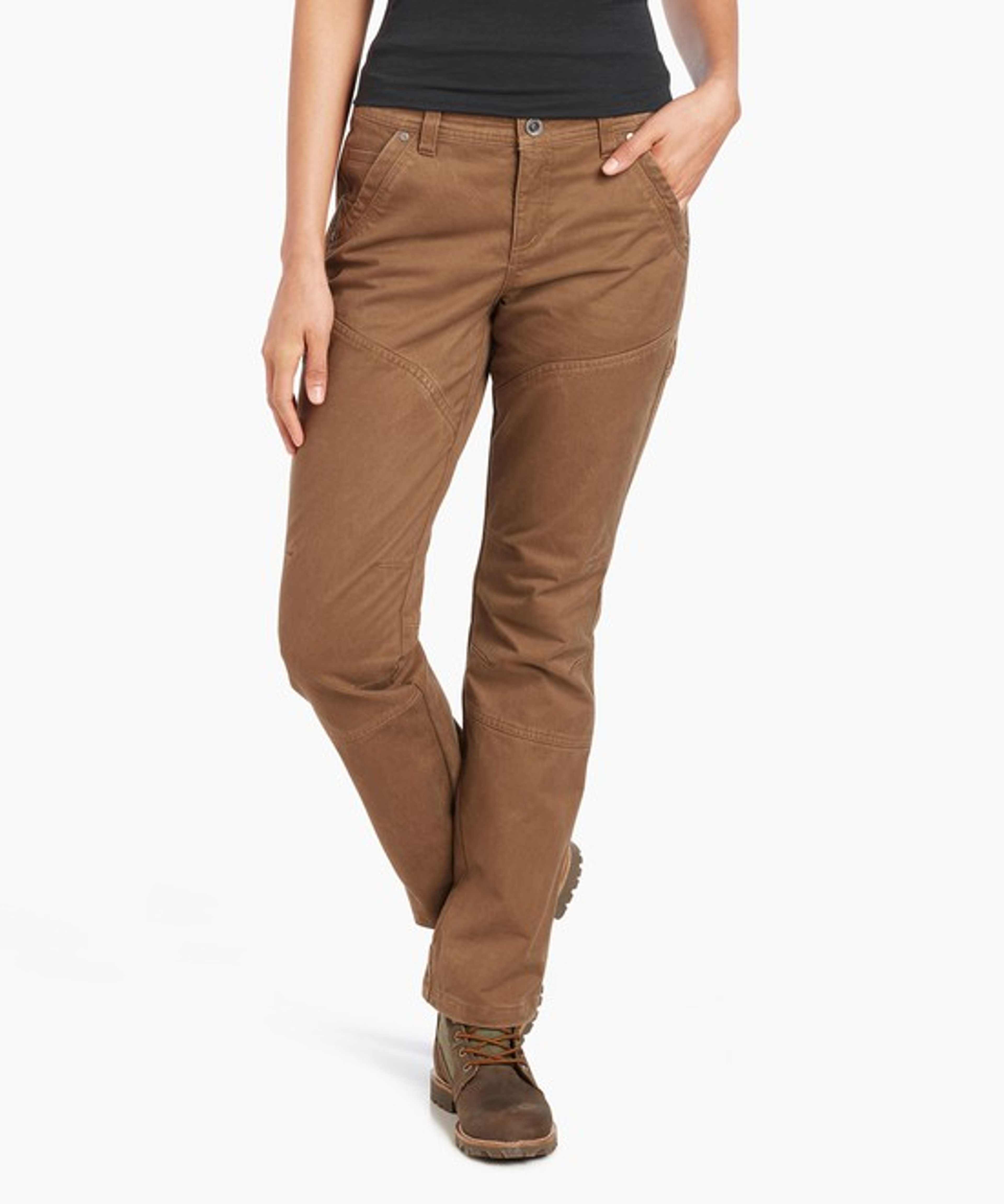 KUHL W's Rydr Pant Dark Khaki Front