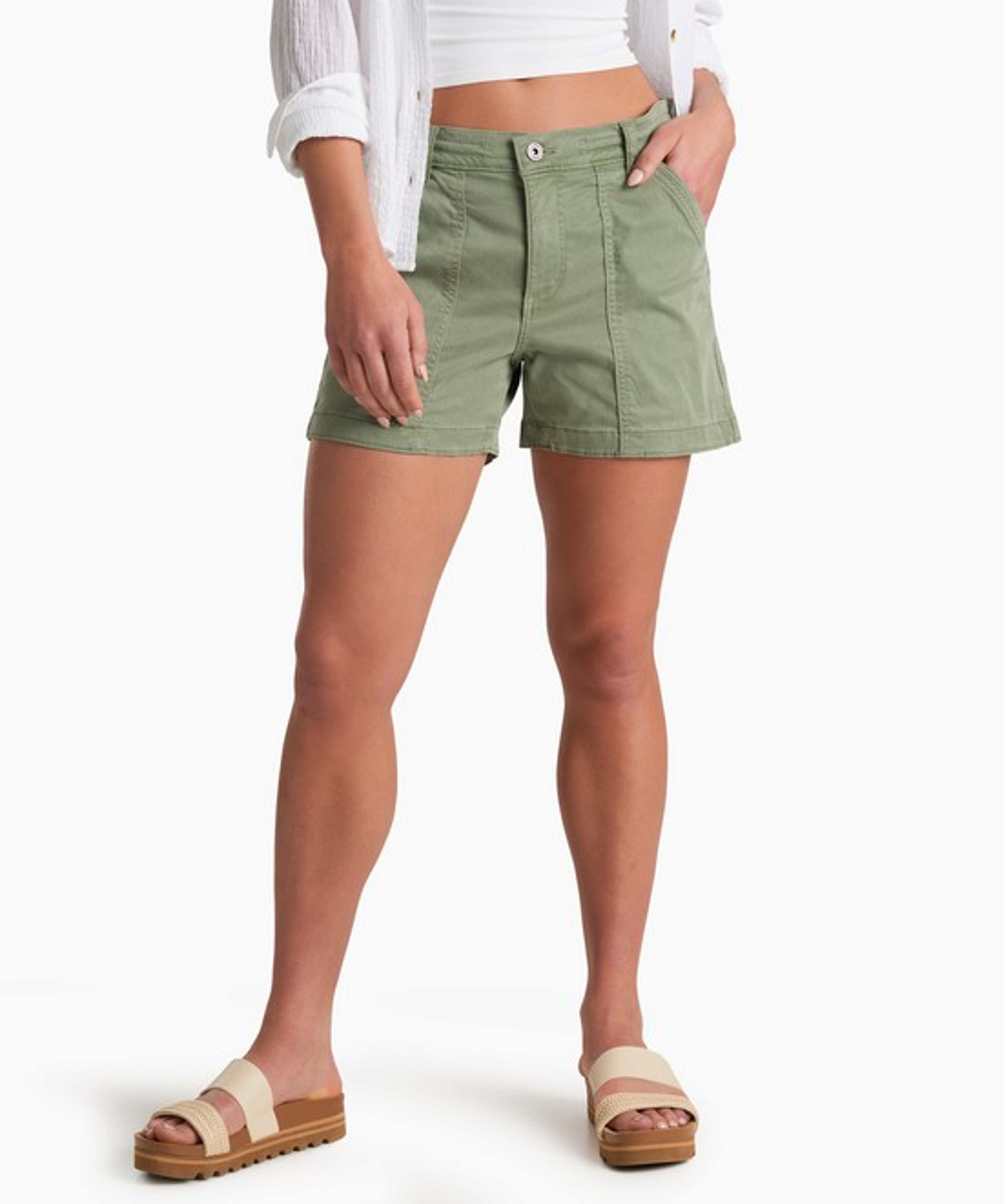 KUHL Kultivatr Short 4 Slate Green Front