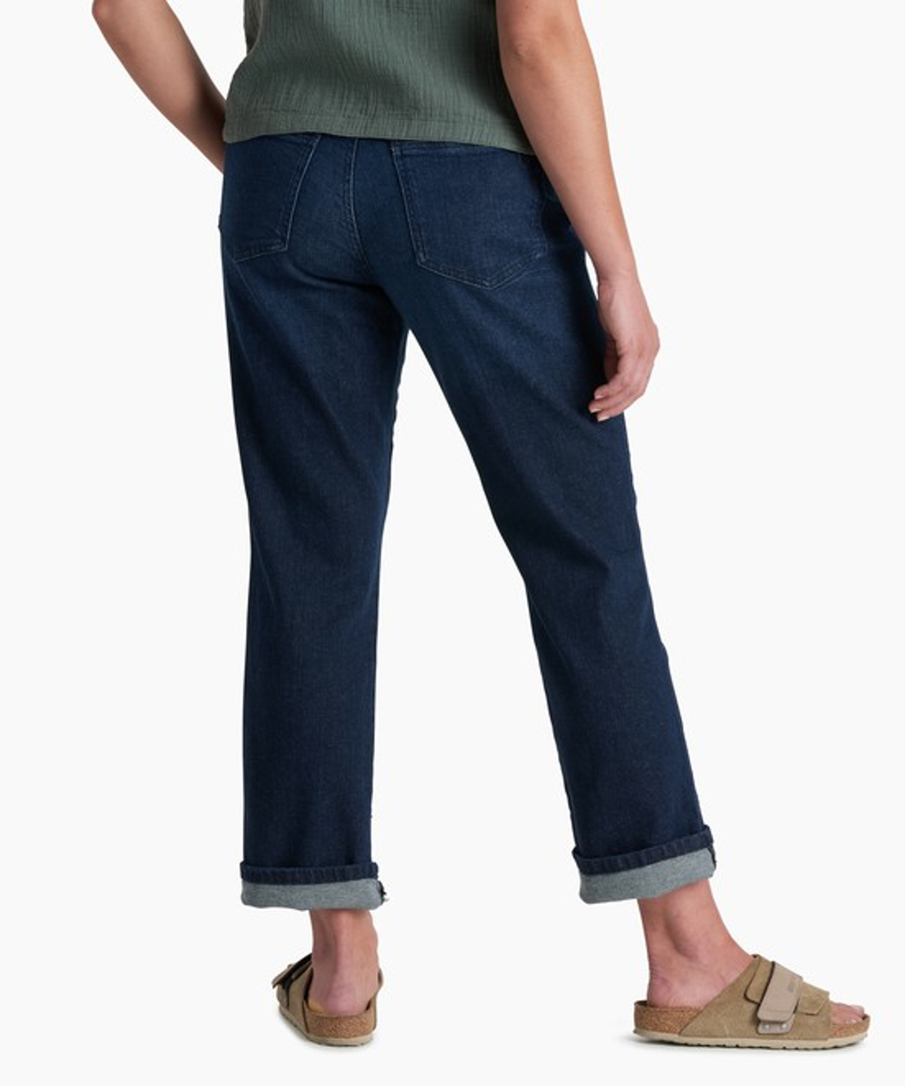 KUHL Kontour Boyfriend Denim Midnight Back