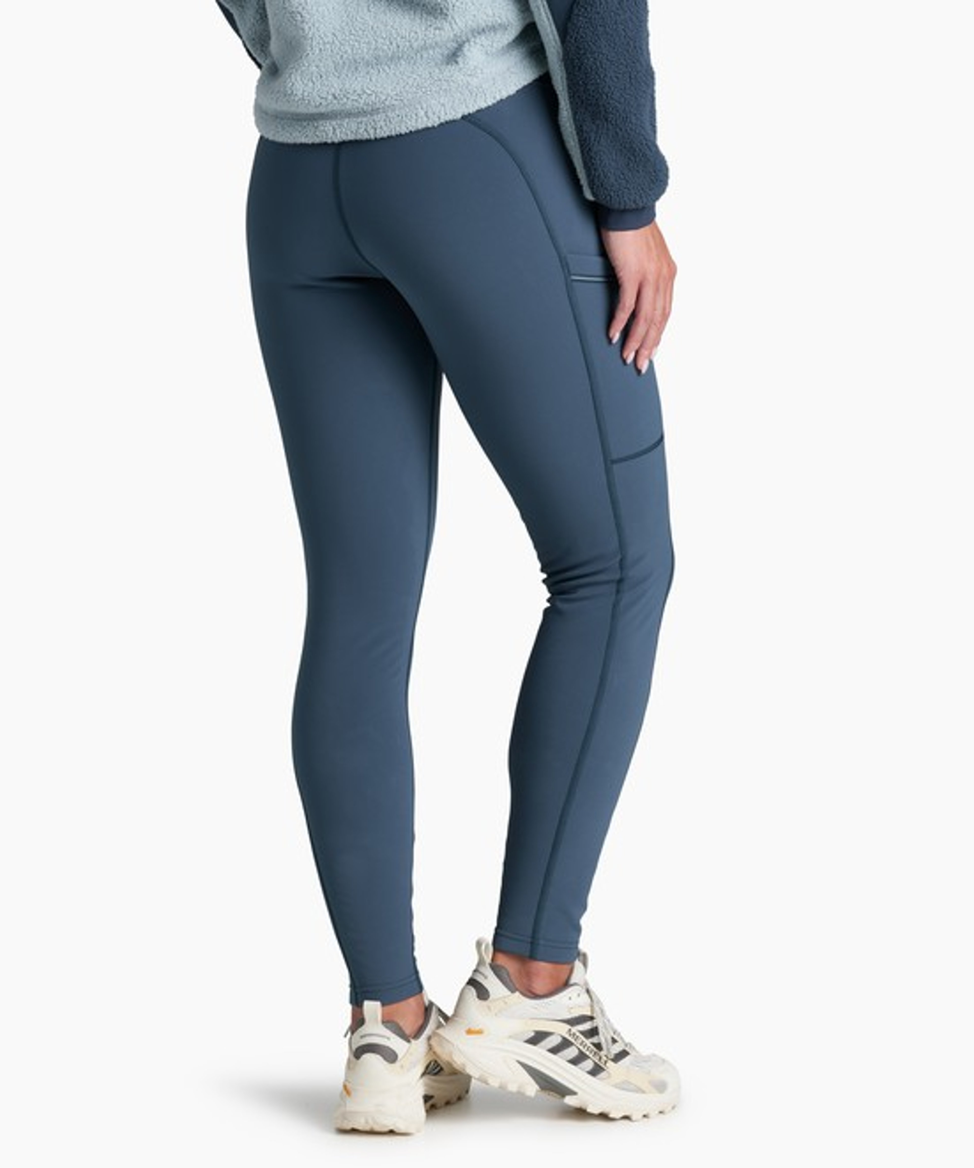 KUHL W's Frost Softshell Tight Metal Blue Back