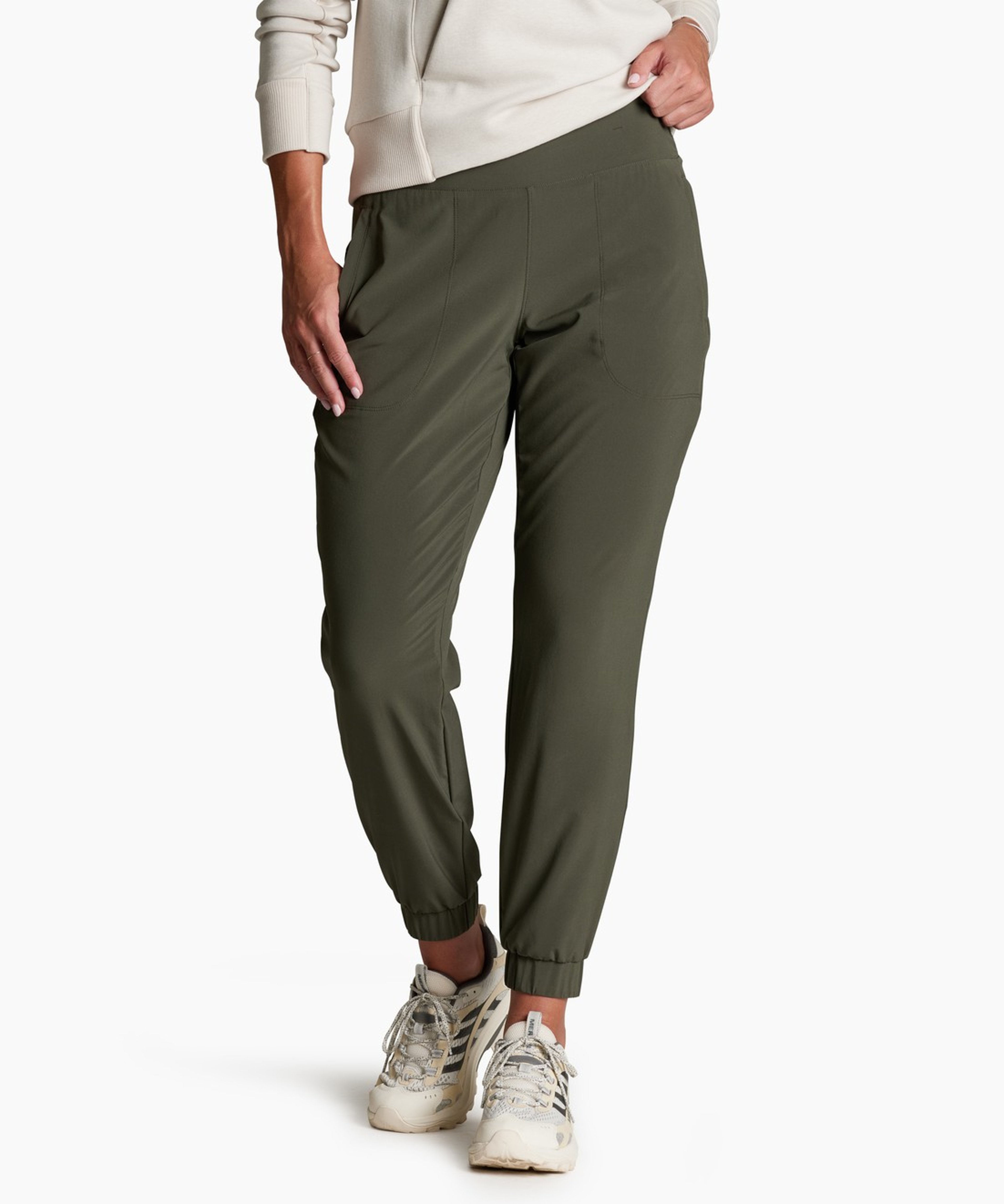 KUHL Vantage Lined Pant Black Olive Front