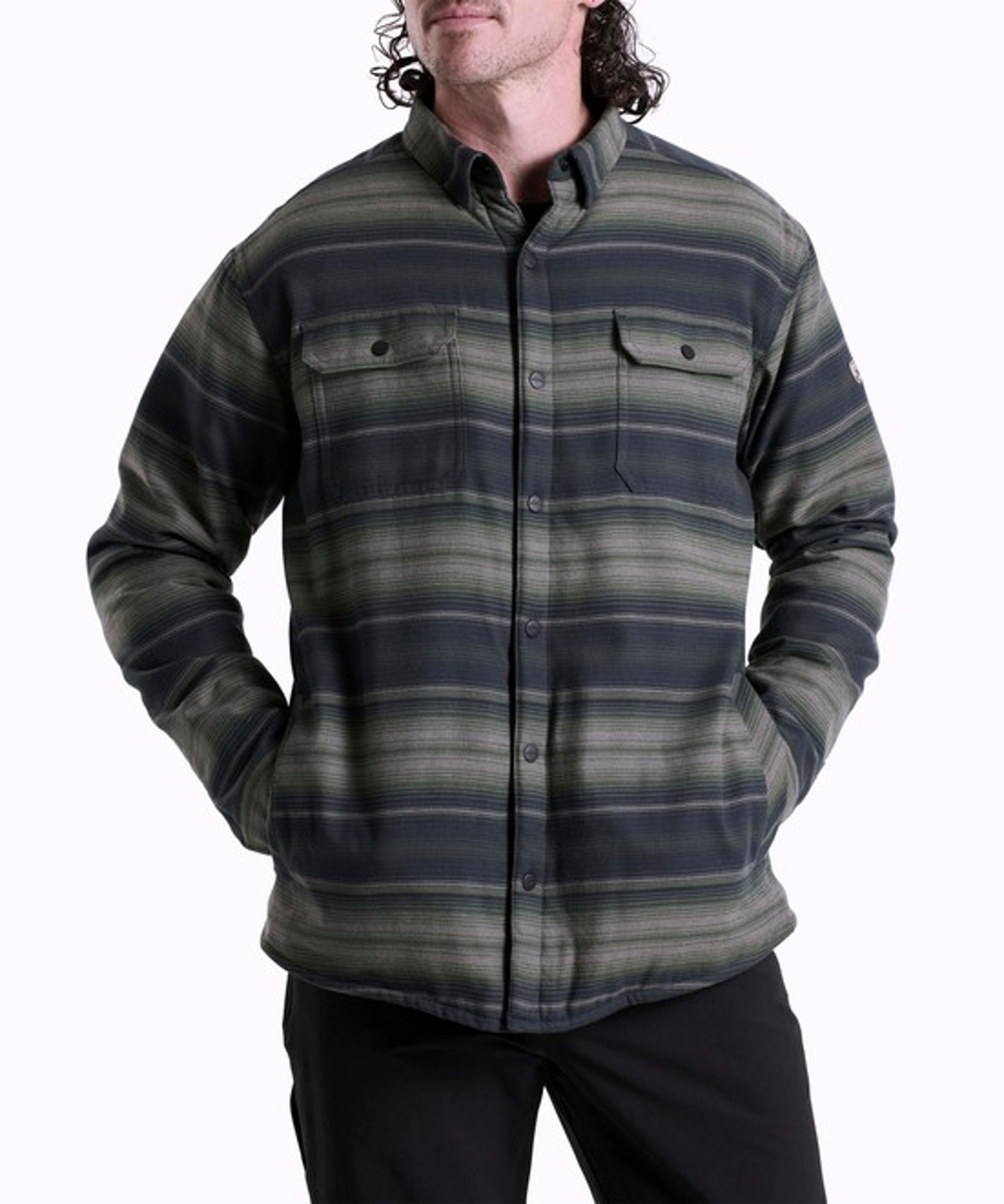 KUHL Joyrydr Shirt-Jac Dark Forest Front