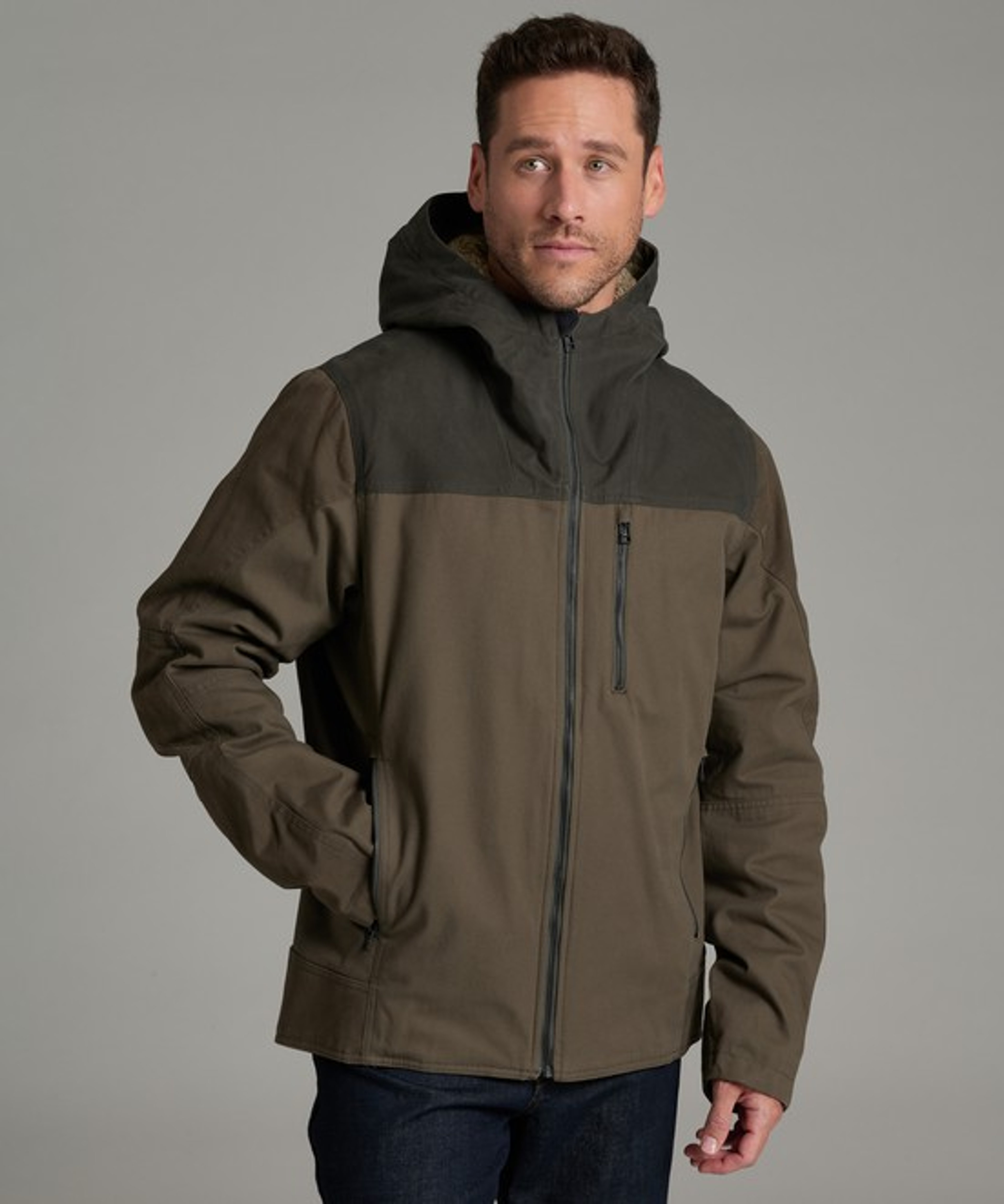 KUHL M's Law Fleece Lined Hoody Tarmac Front