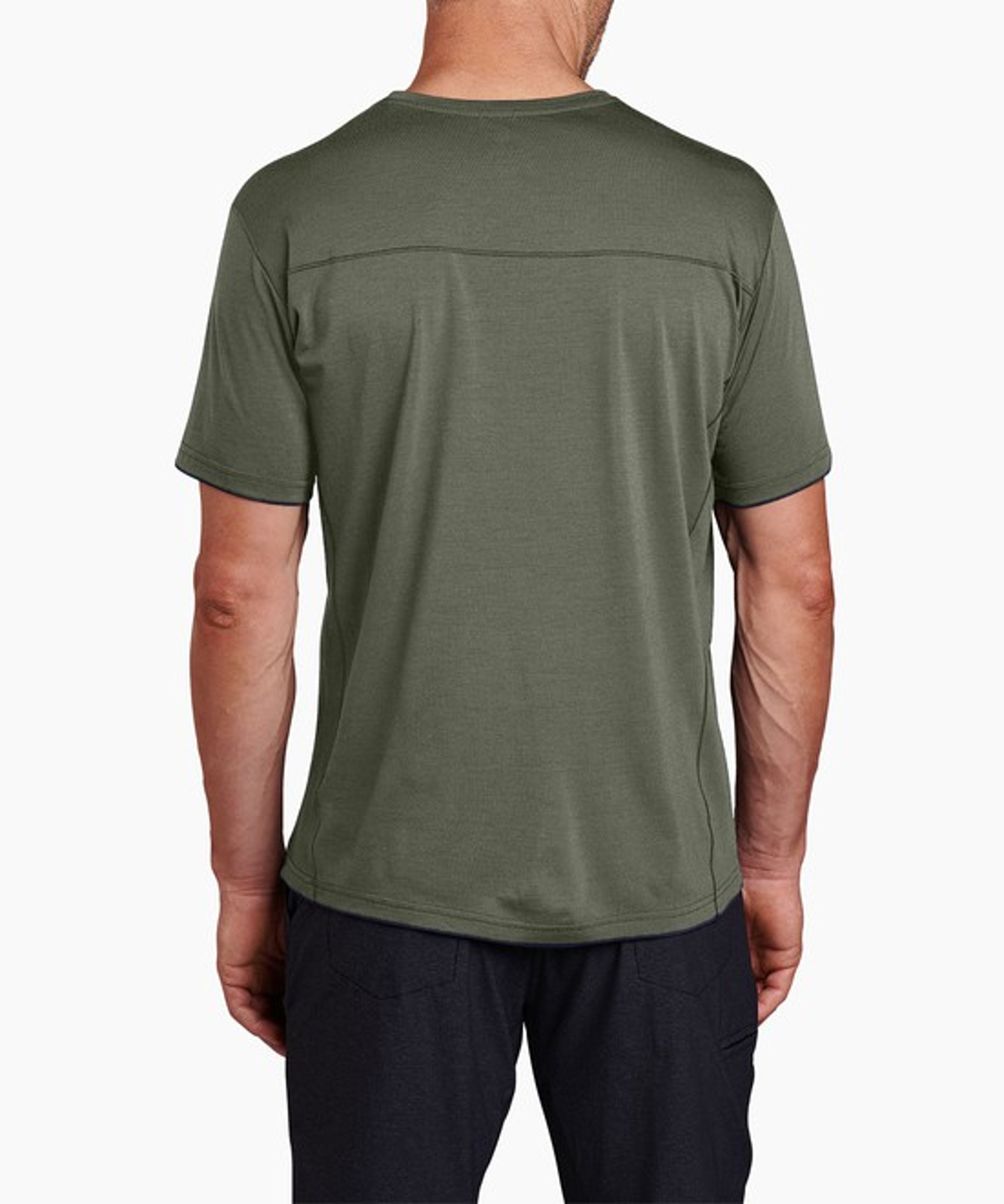 KUHL Cashmerino T Moss Green Back