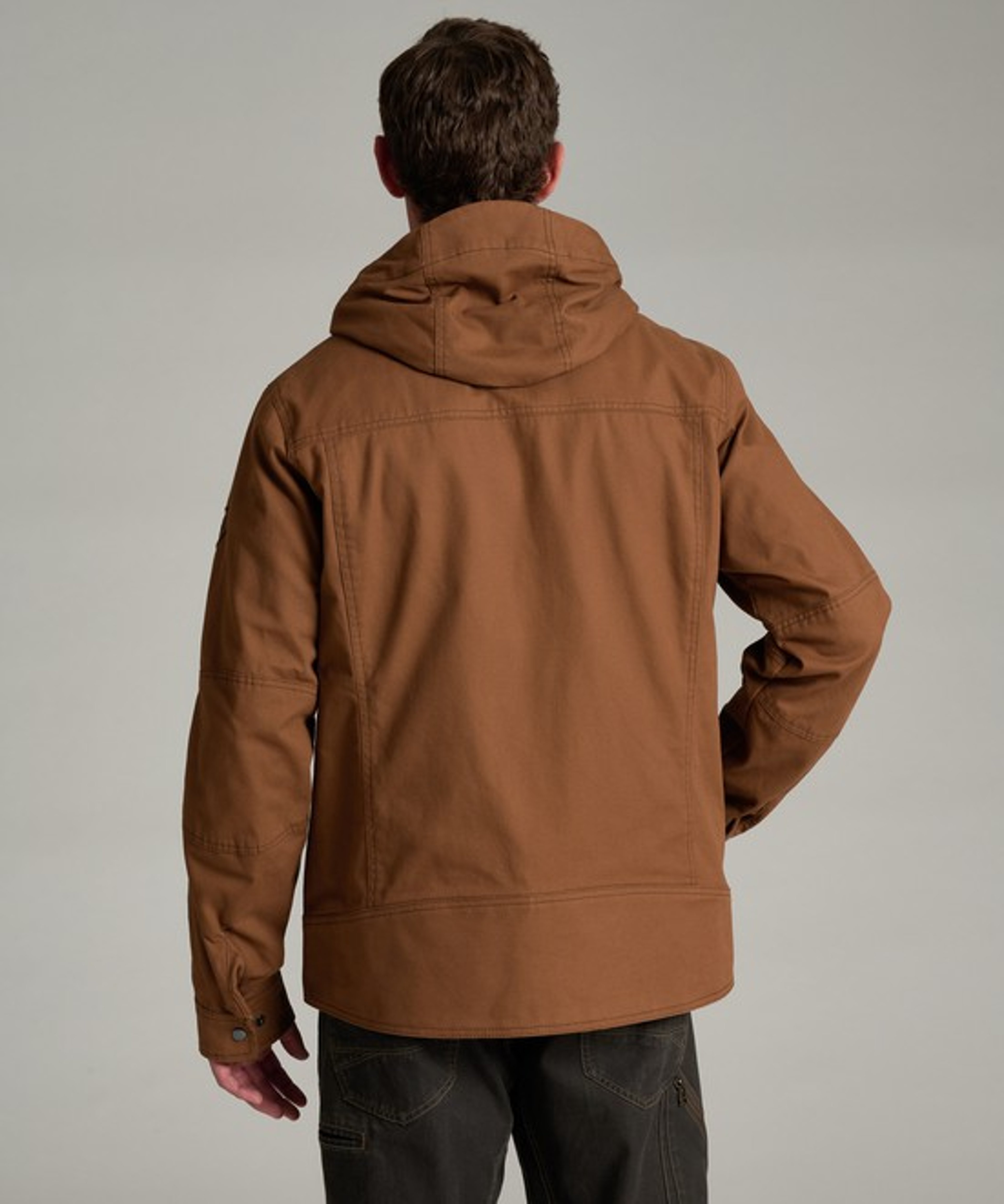 KUHL Law Hoody Saddle Brown Back