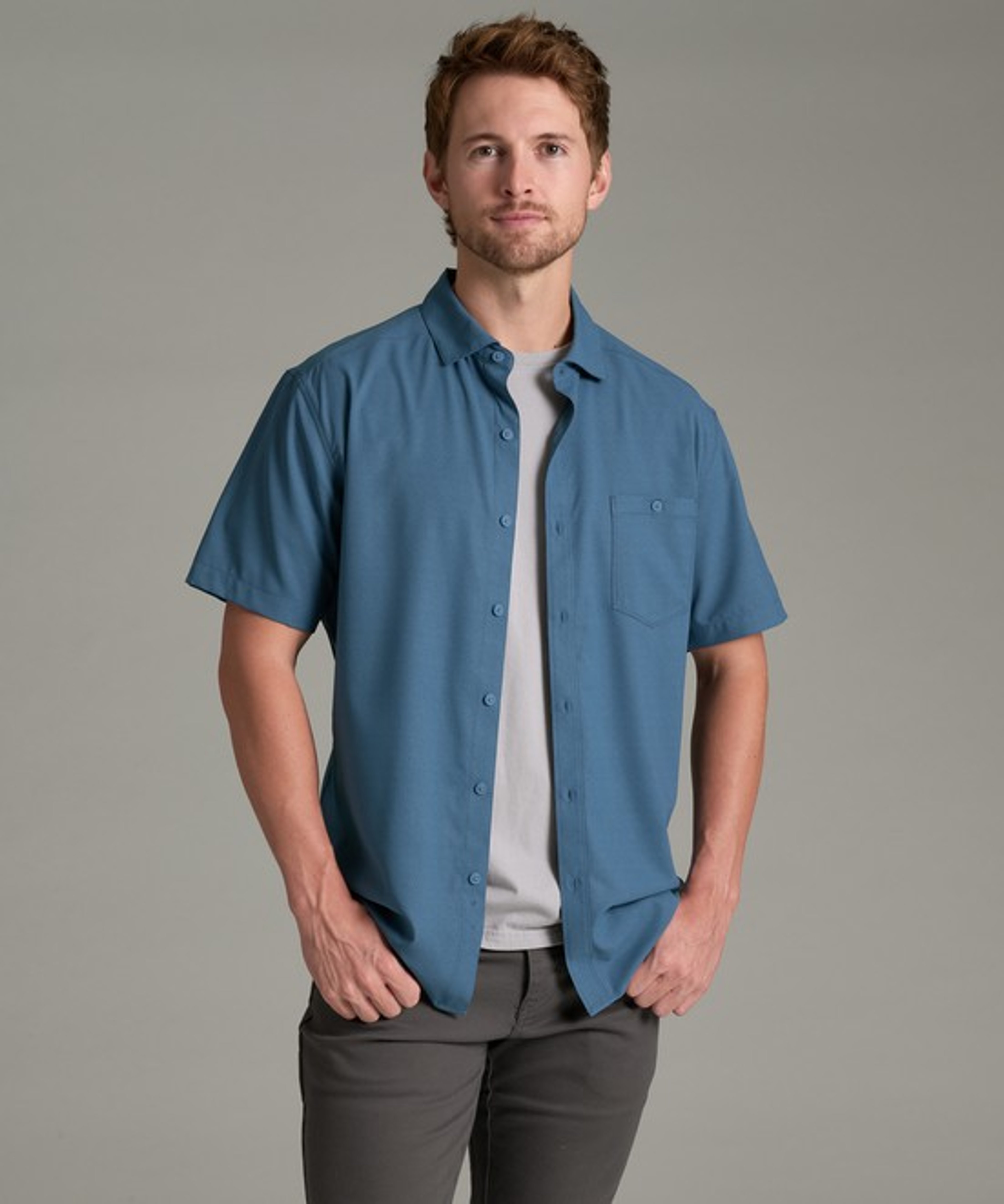 KUHL Persuadr SS Faded Denim Front