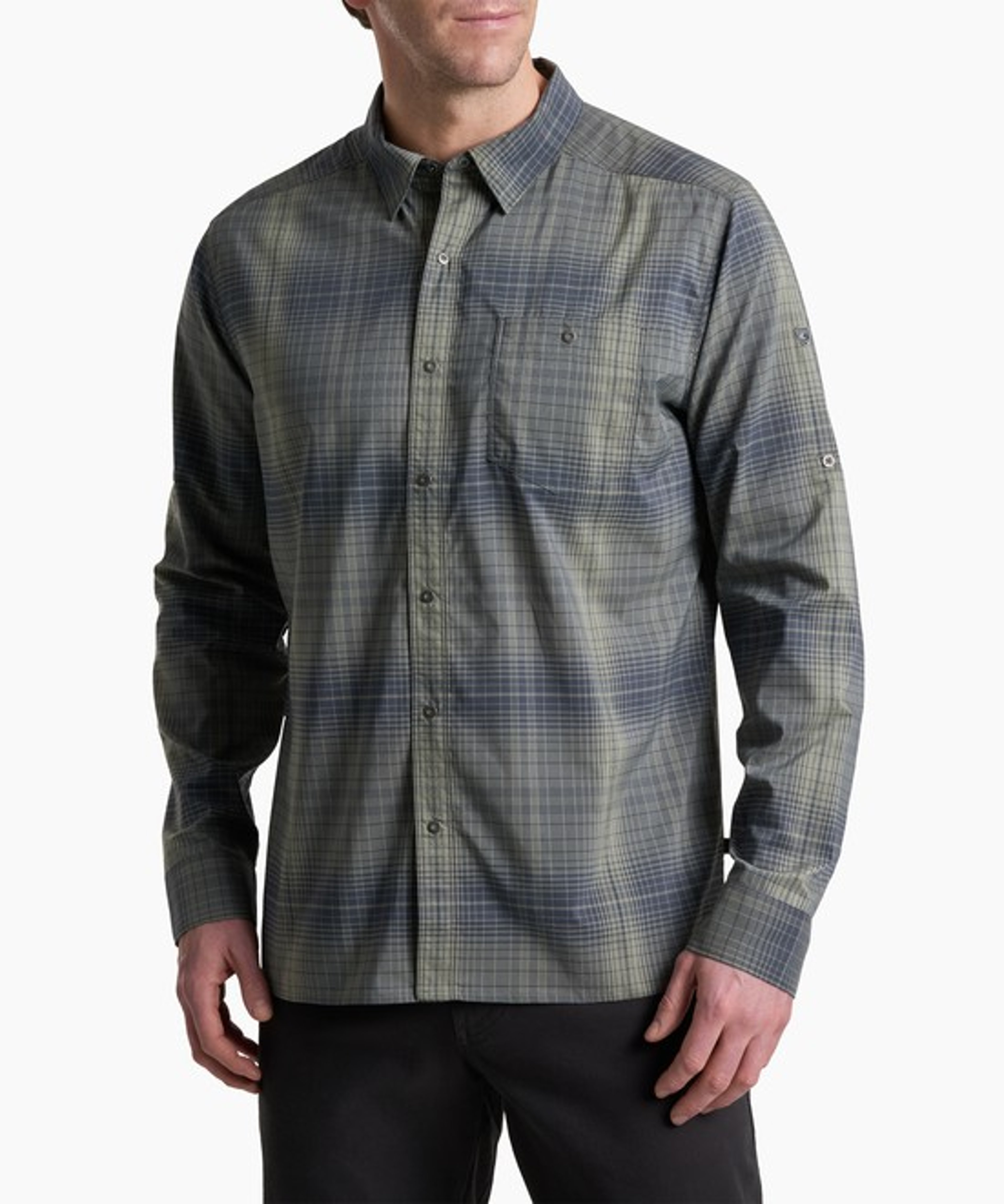 KUHL Response Lite LS Hurricane Grey Front