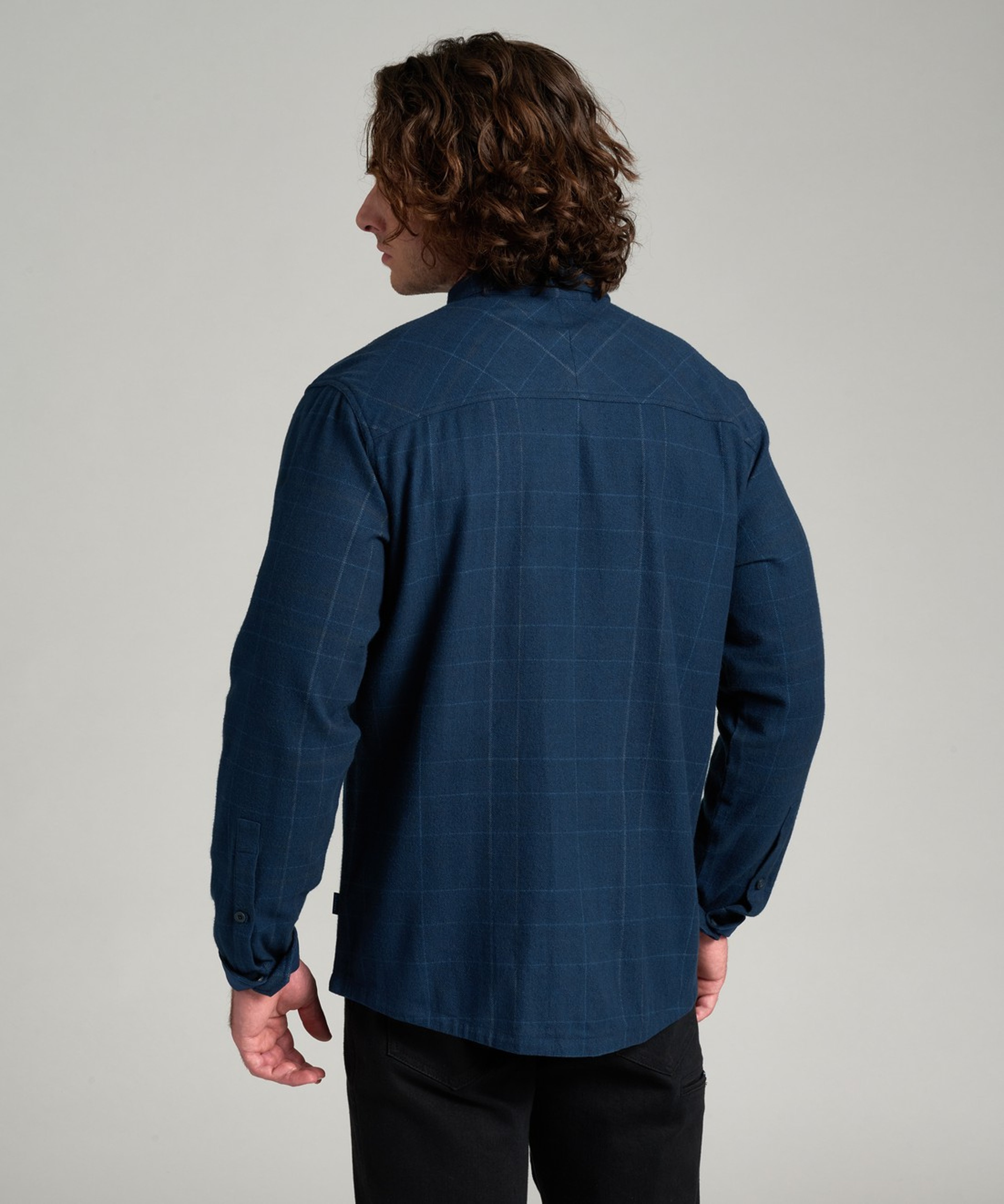 KUHL Deviatr Shirt-Jac Riot Blue  Back