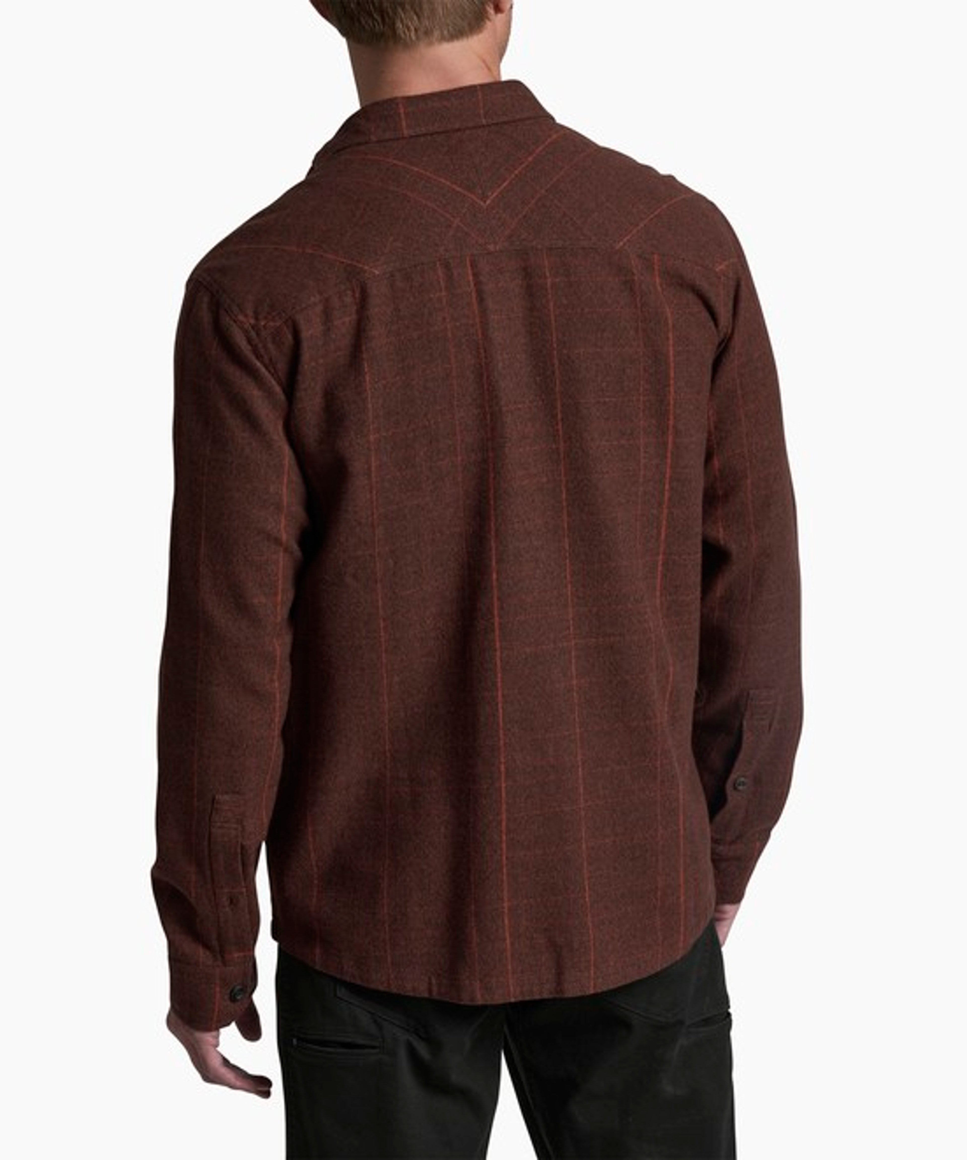 KUHL Deviatr Shirt-Jac Rustic Brick Back