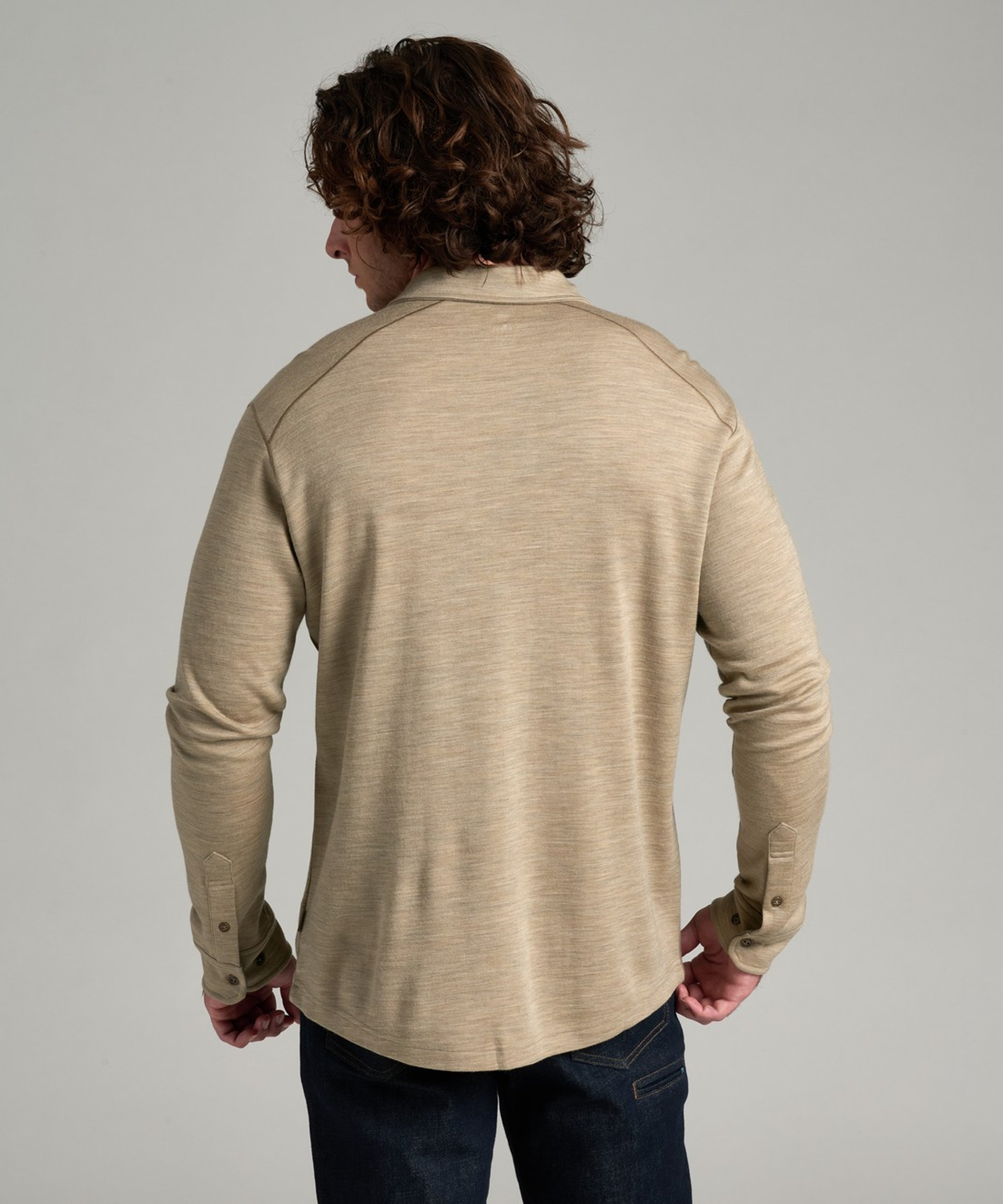 KUHL Invigoratr Merino Button Down Kanvas Back