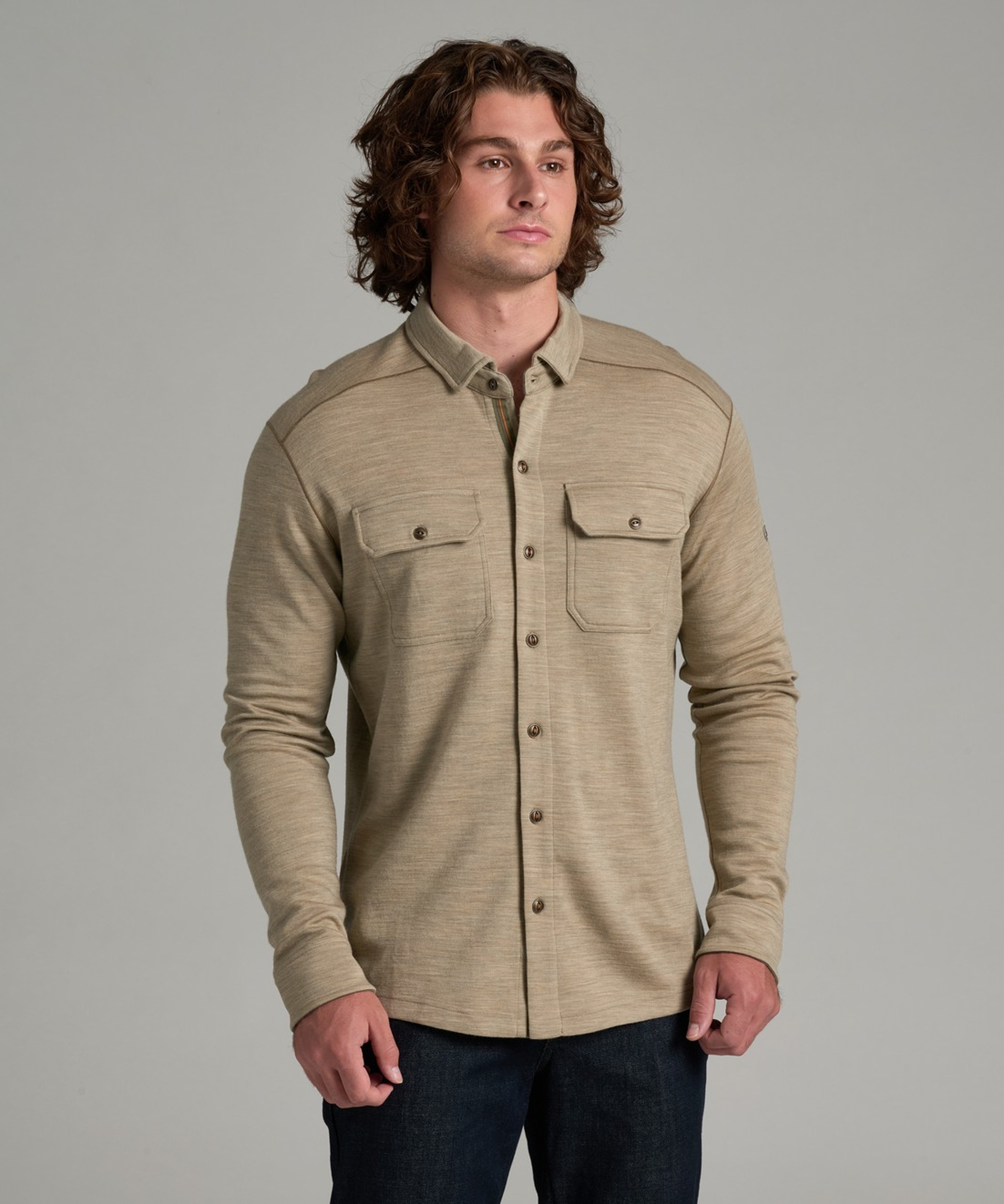 KUHL Invigoratr Merino Button Down Kanvas Front