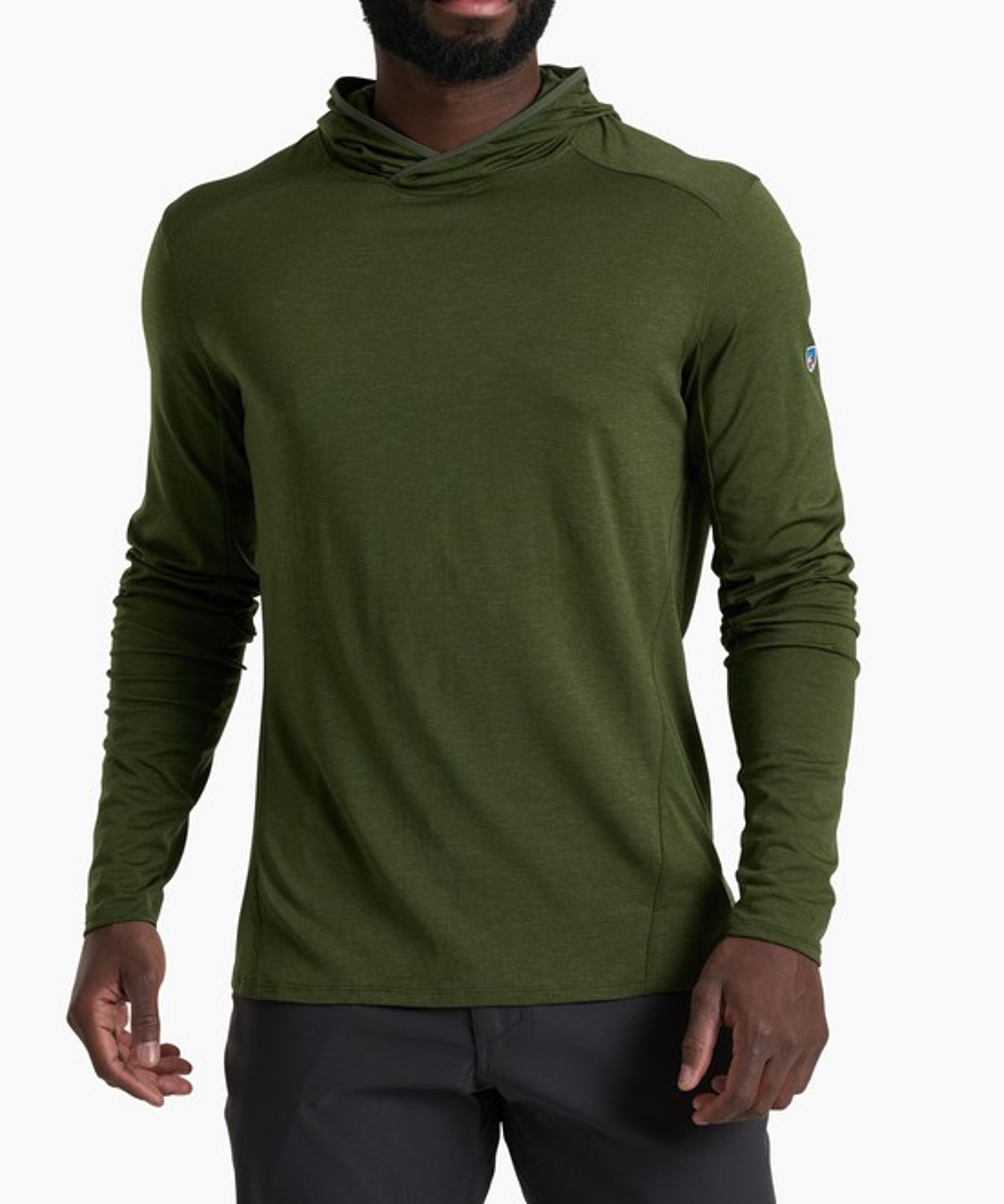 KUHL Shadow Hoody Smoked Pine Front